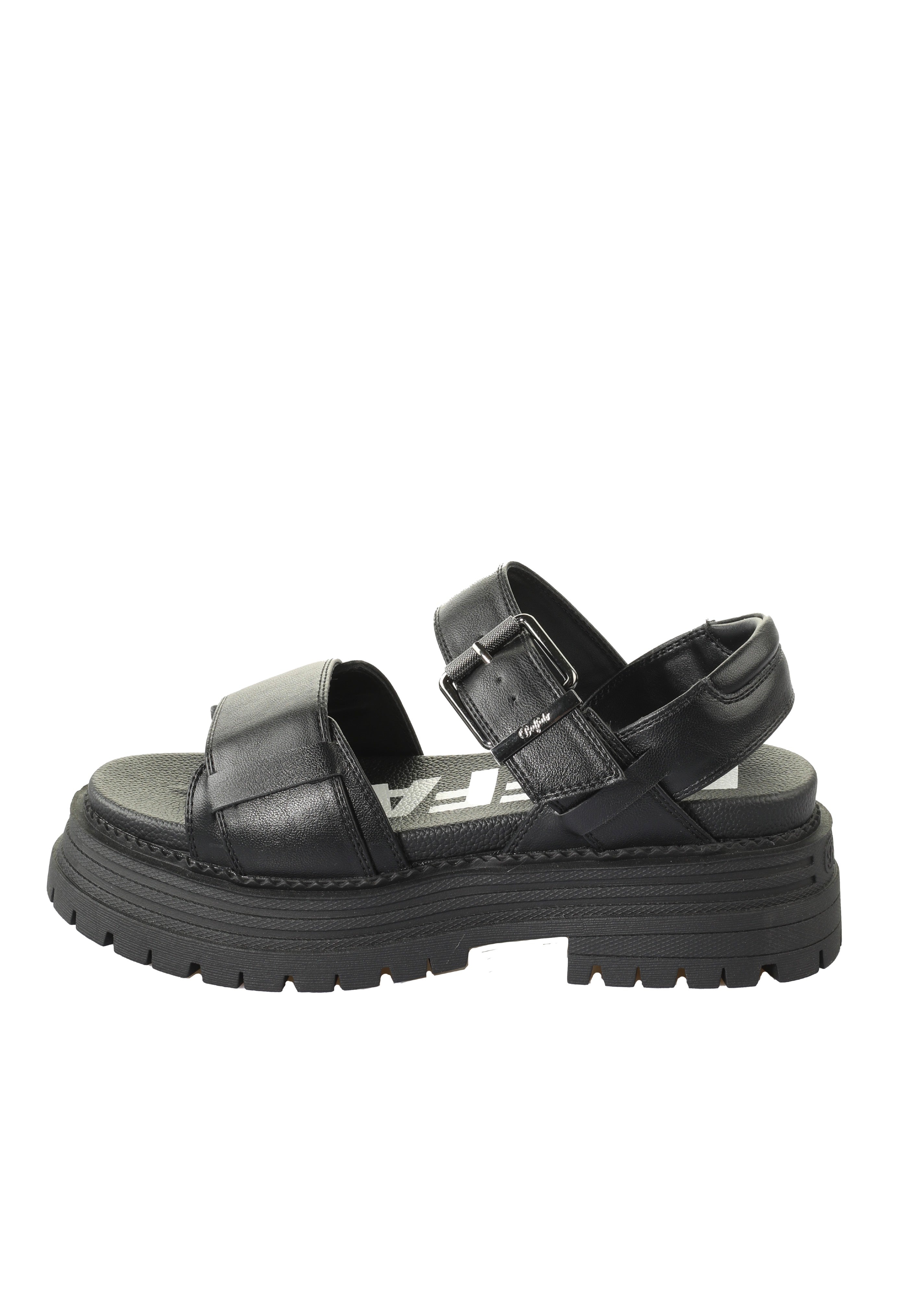 Buffalo - Lennox Sandal Vegan Nappa Black - Girl Sandals | Women-Image