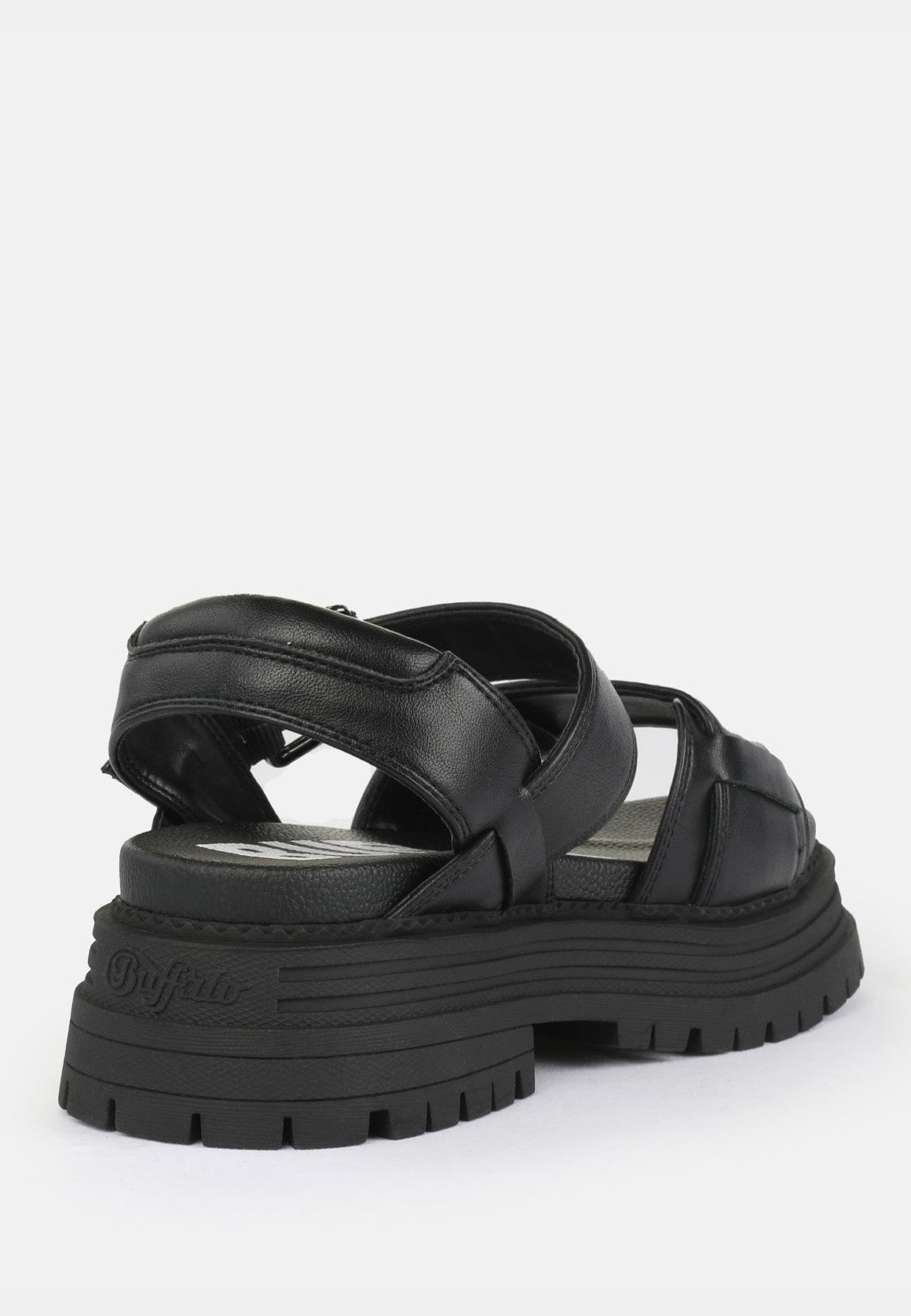 Buffalo - Lennox Sandal Vegan Nappa Black - Girl Sandals | Women-Image