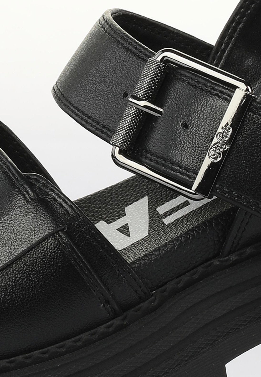 Buffalo - Lennox Sandal Vegan Nappa Black - Girl Sandals | Women-Image