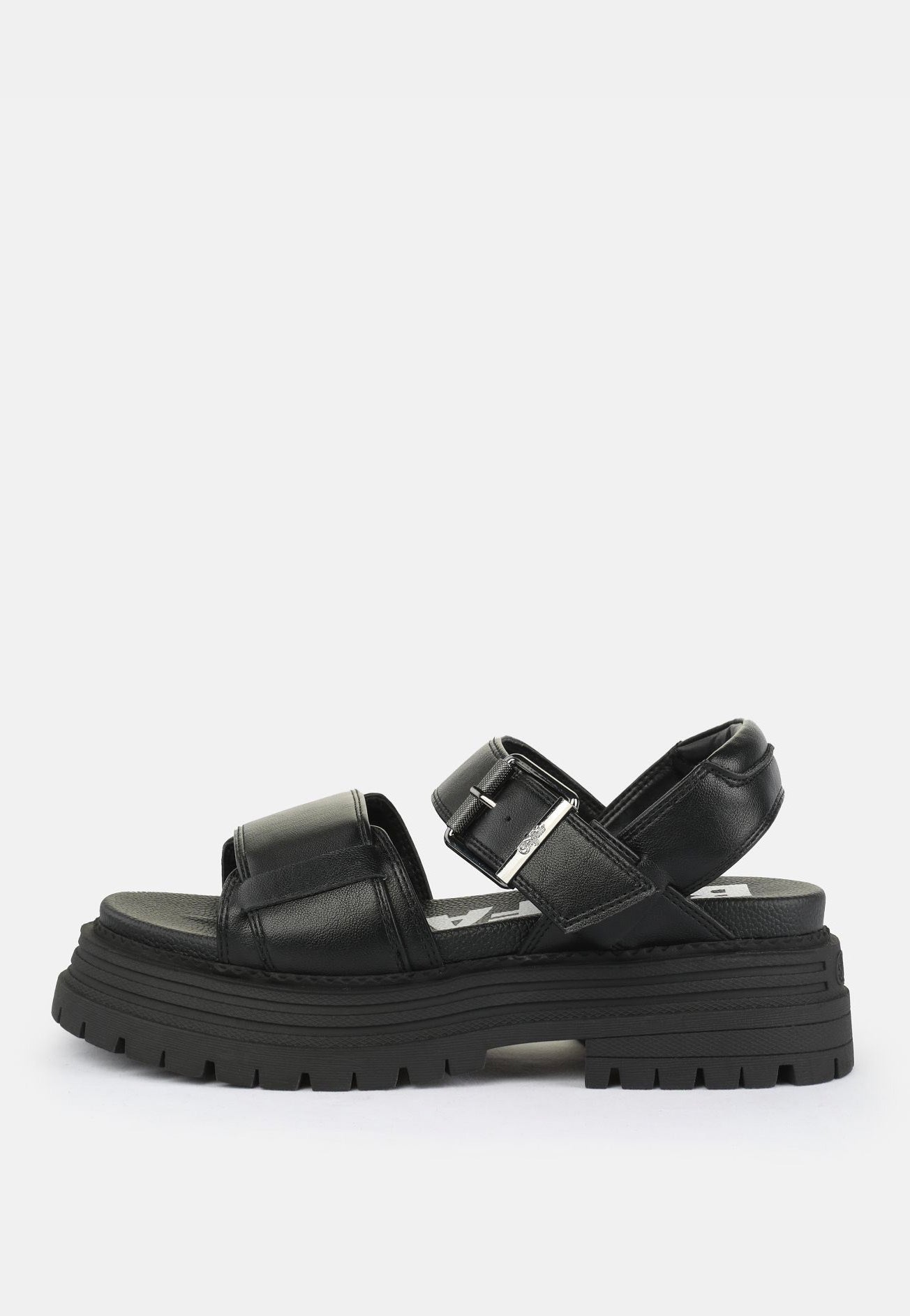 Buffalo - Lennox Sandal Vegan Nappa Black - Girl Sandals | Women-Image