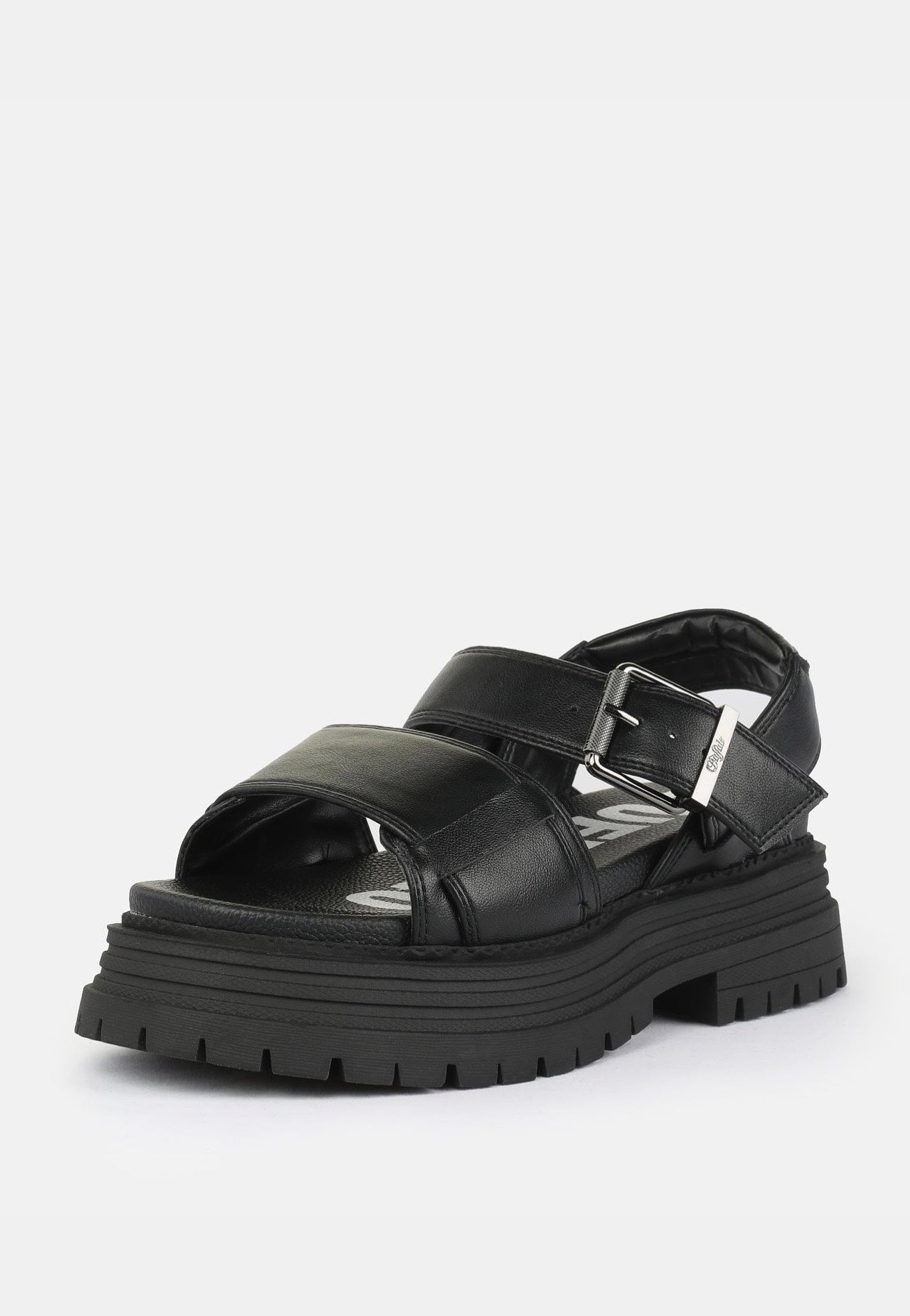 Buffalo - Lennox Sandal Vegan Nappa Black - Girl Sandals | Women-Image