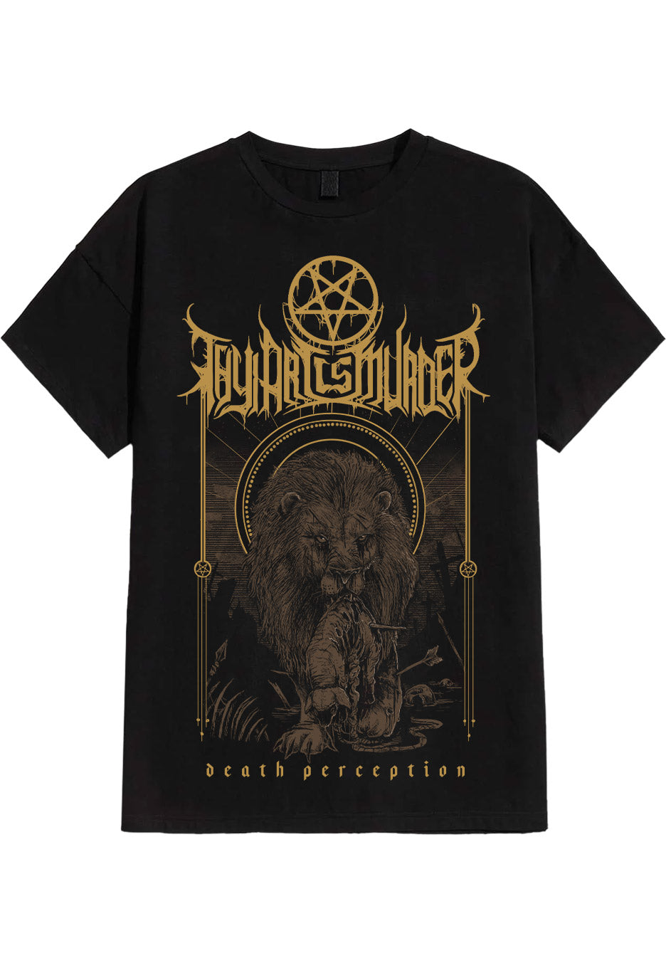 Thy Art Is Murder - Death Perception Lion - T-Shirt | Neutral-Image