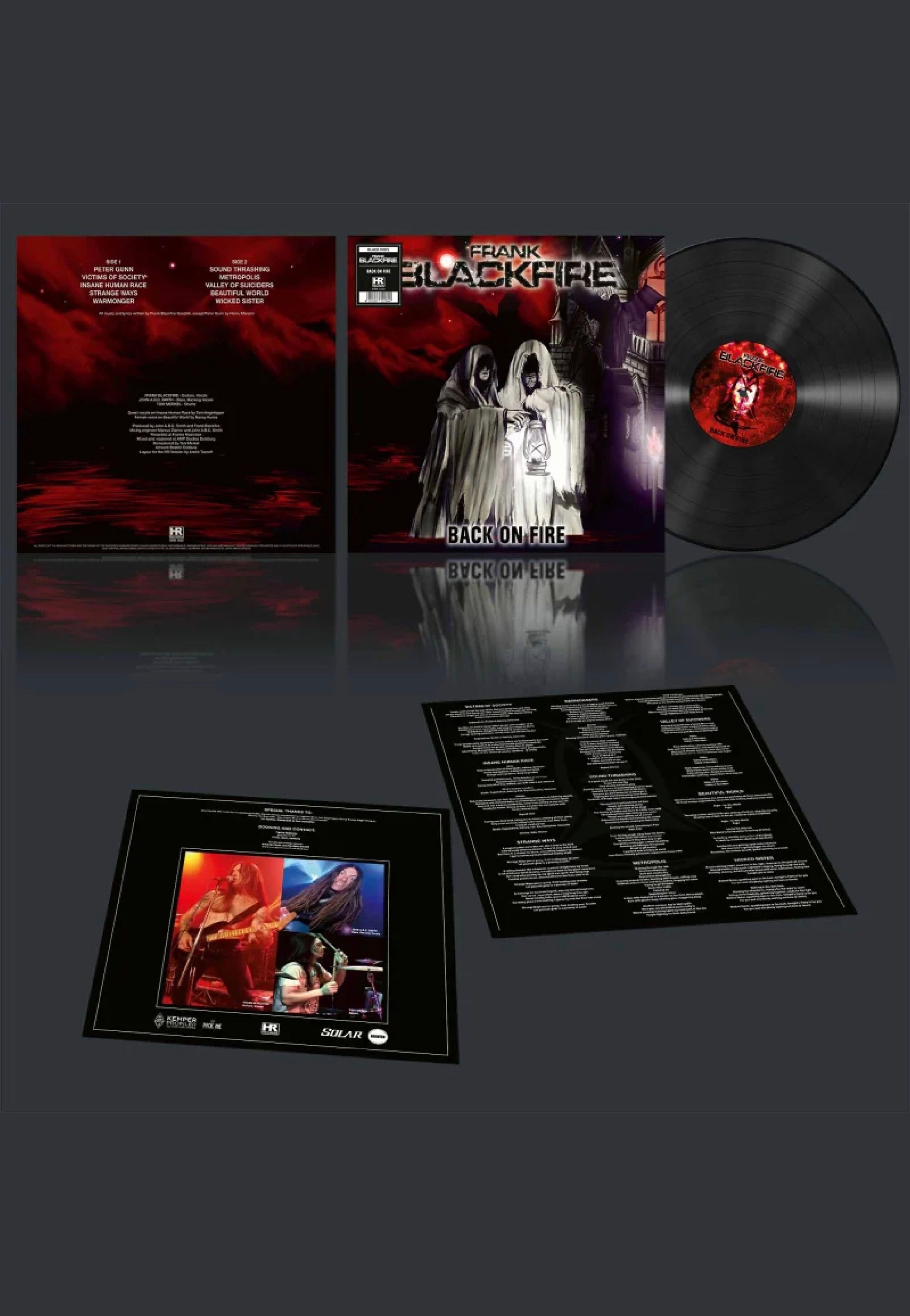 Frank Blackfire - Back On Fire Ltd. - Vinyl | Neutral-Image