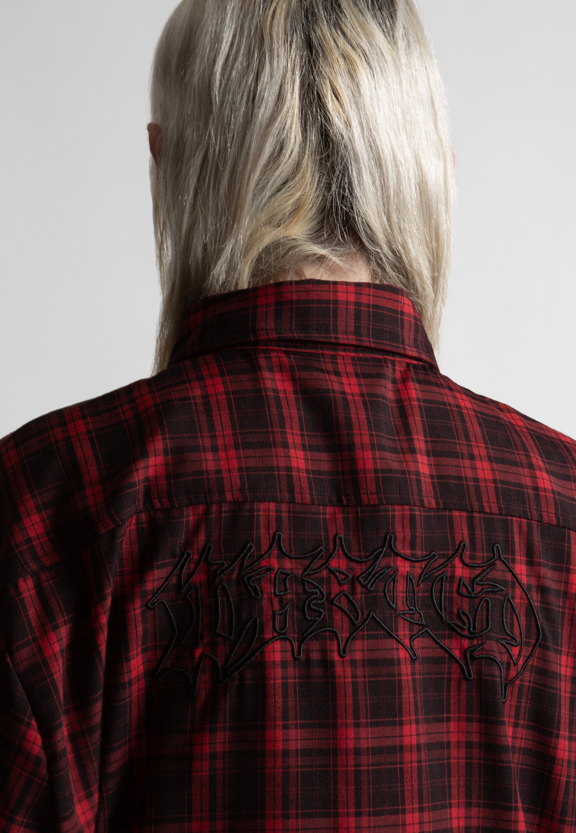 Wasted Paris - Tartan Age Fire Red Black - Shirt | Women-Image