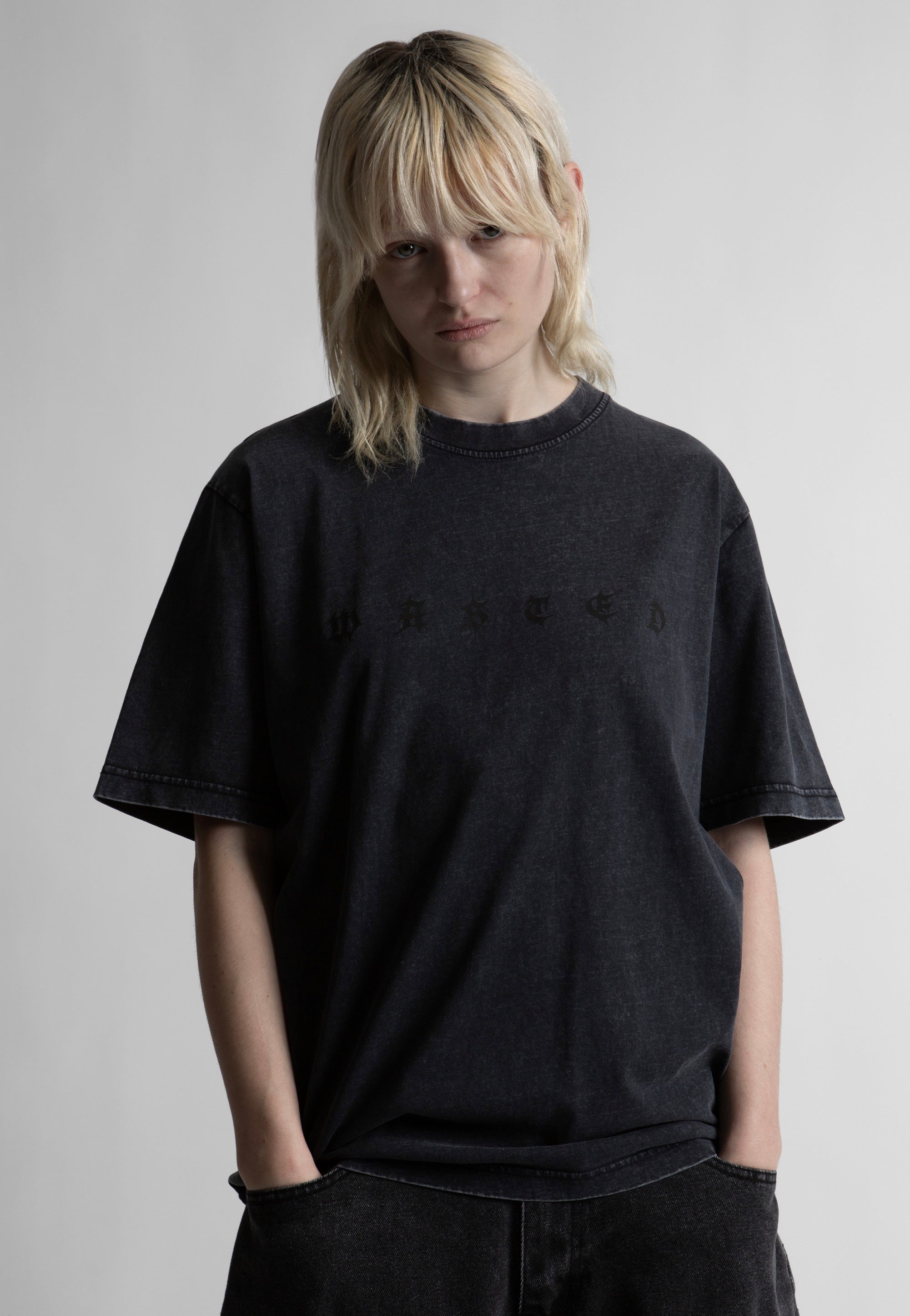 Wasted Paris - Splinter Faded Faded Black - T-Shirt | Women-Image