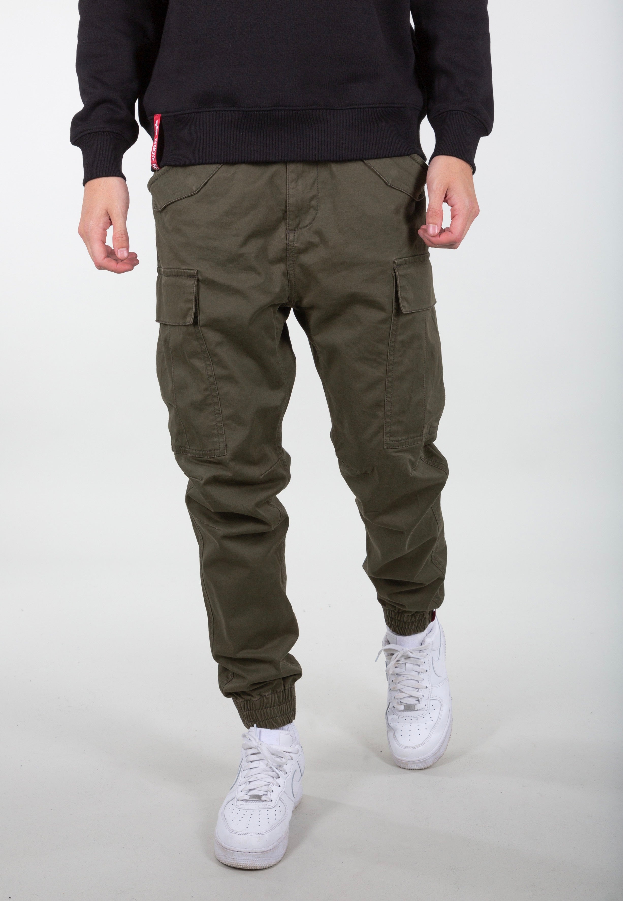 Alpha Industries - Airman Black/Olive - Pants | Men-Image
