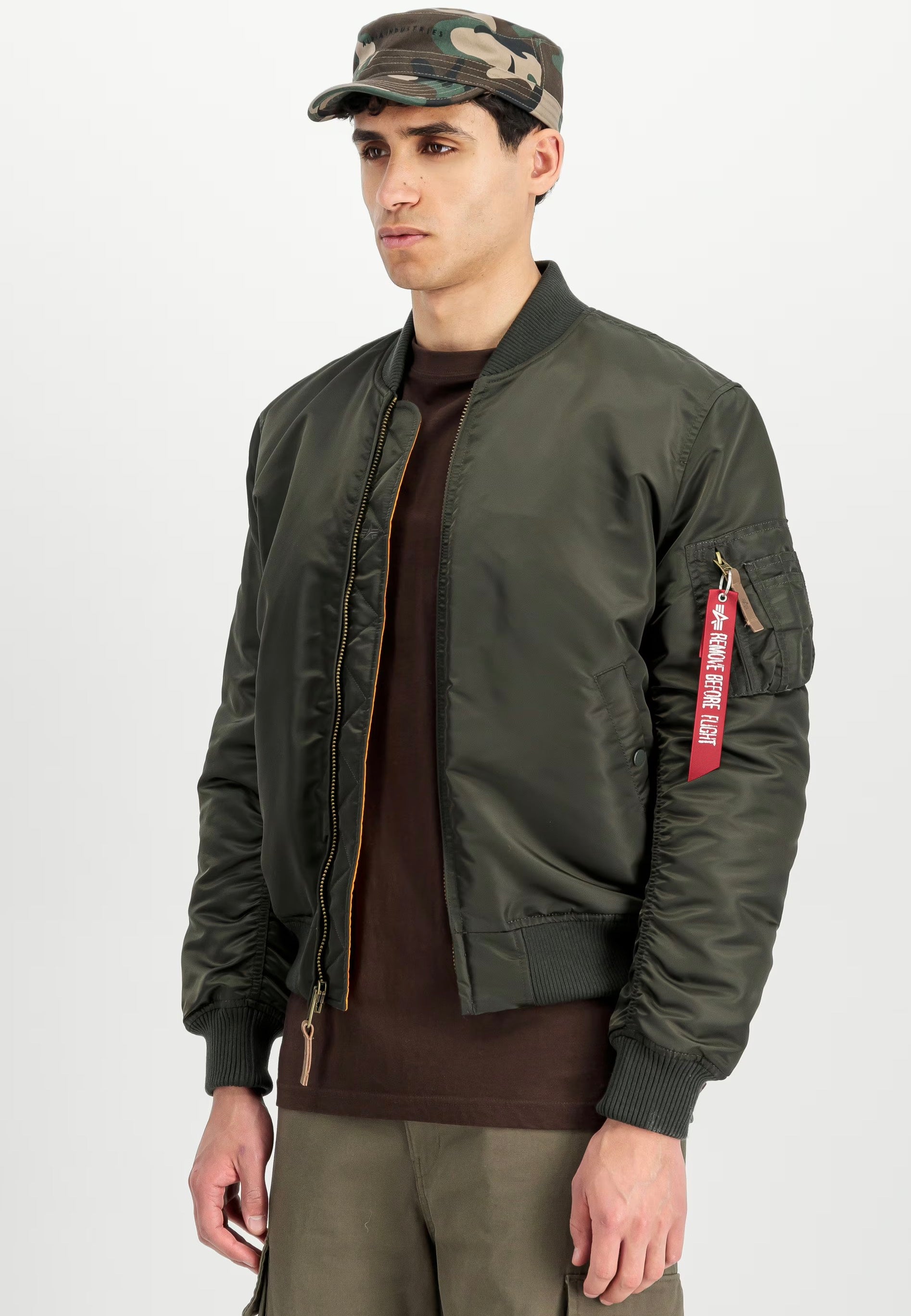 Alpha Industries - MA-1 VF Vintage Fit 59 Black Olive - Jacket | Men-Image