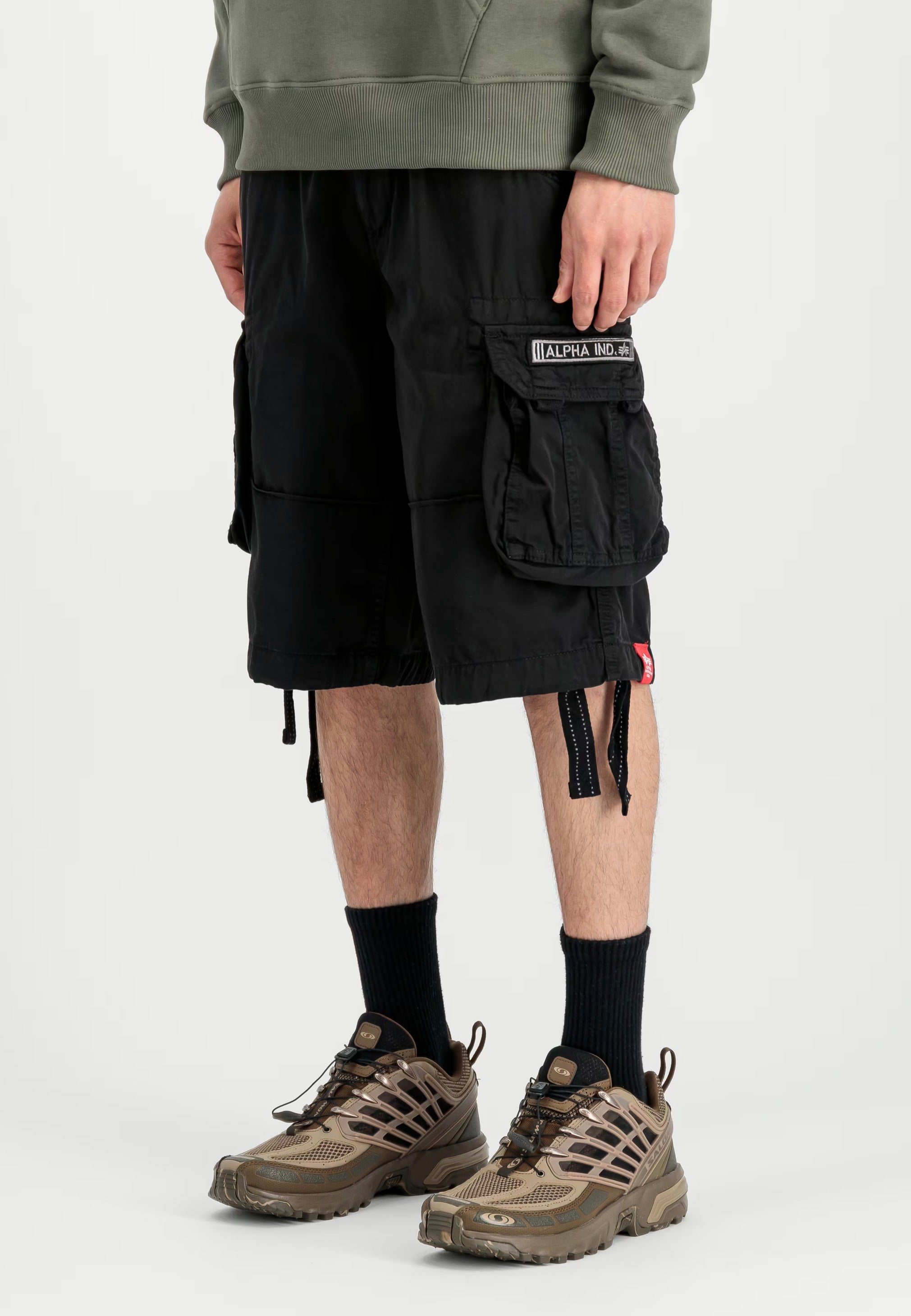 Alpha Industries - Jet Black - Shorts | Men-Image