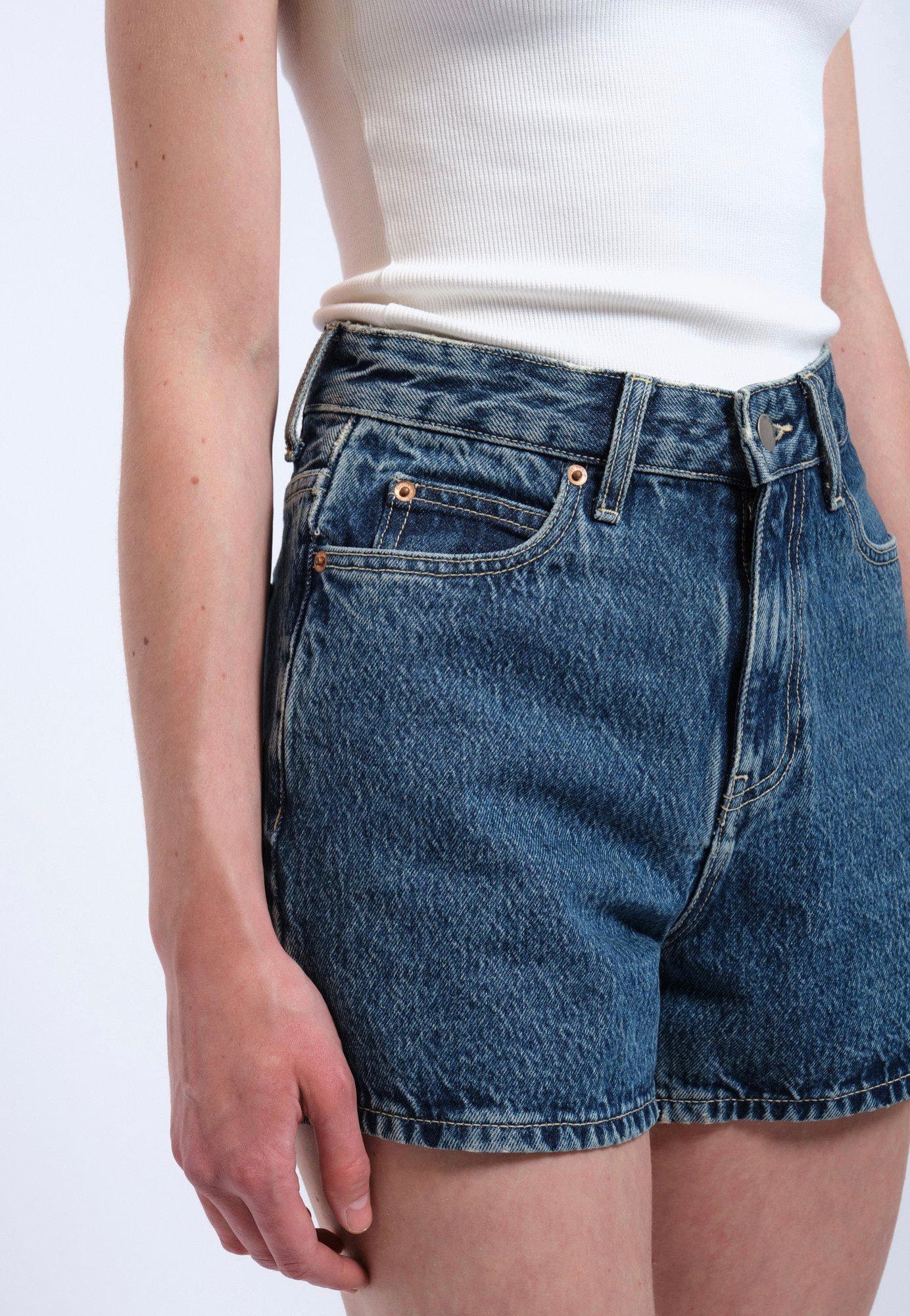 Dr. Denim - Nora Stream Mid Retro - Shorts | Women-Image