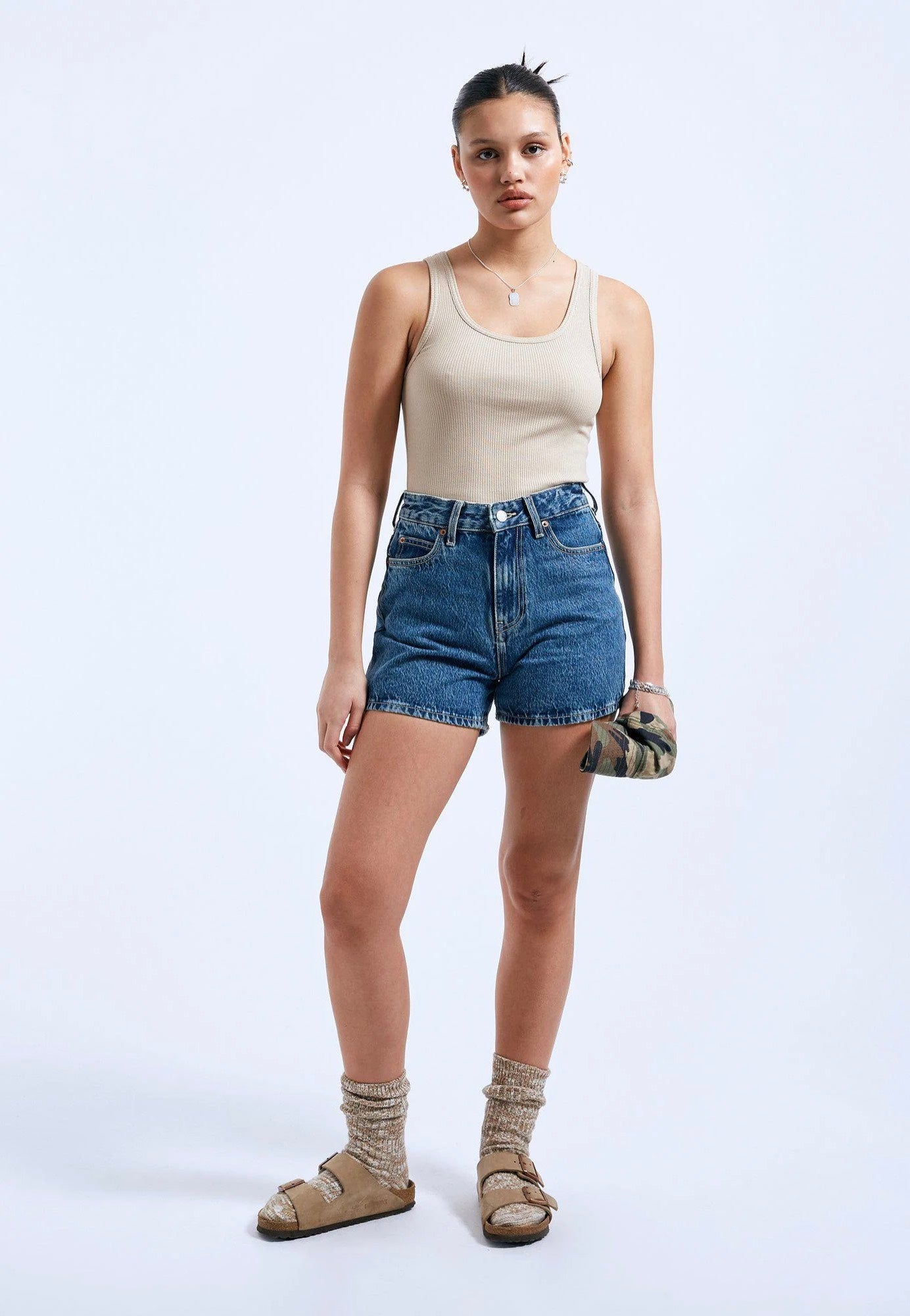 Dr. Denim - Nora Stream Mid Retro - Shorts | Women-Image