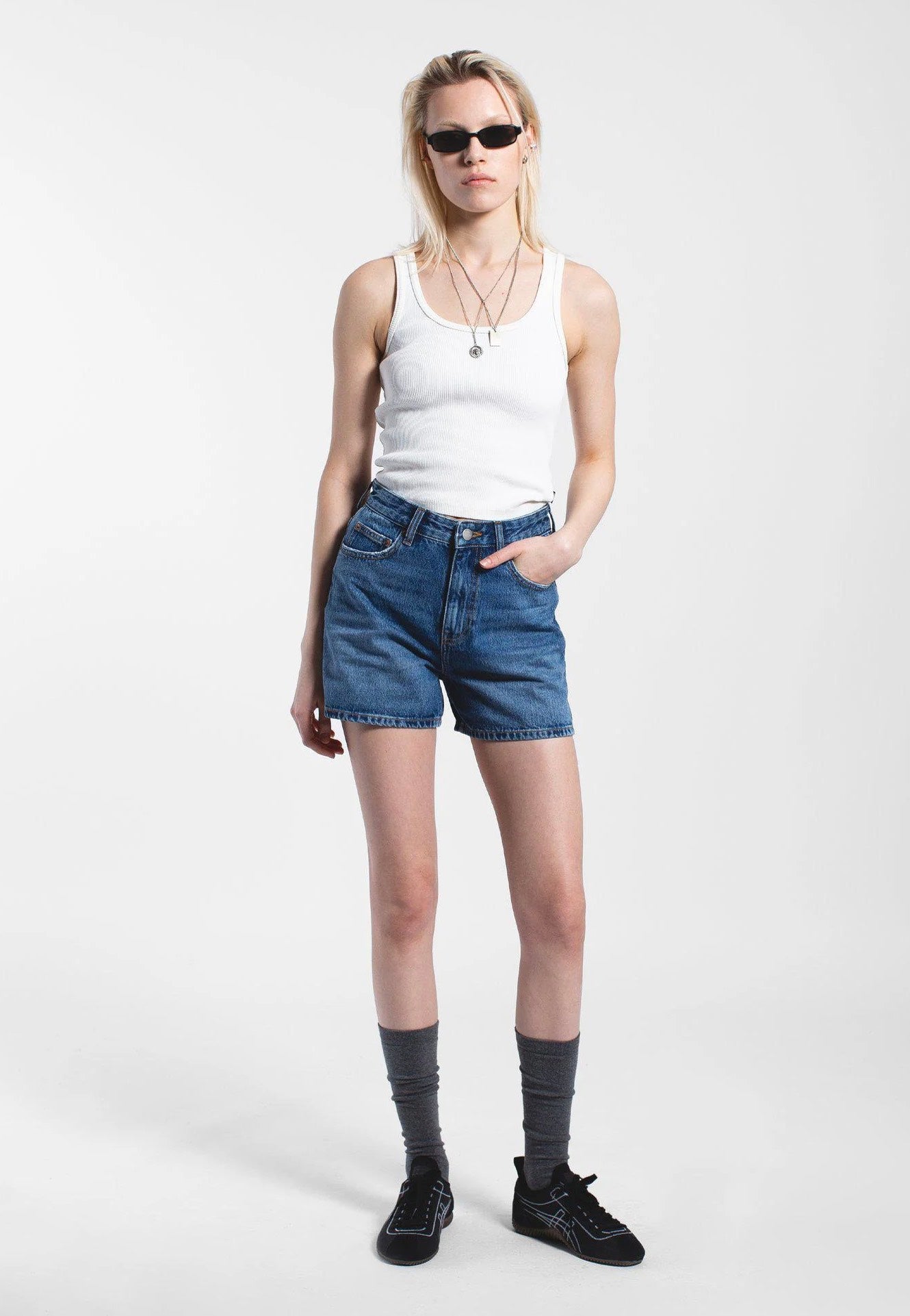 Dr. Denim - Nora Stream Mid Used - Shorts | Women-Image