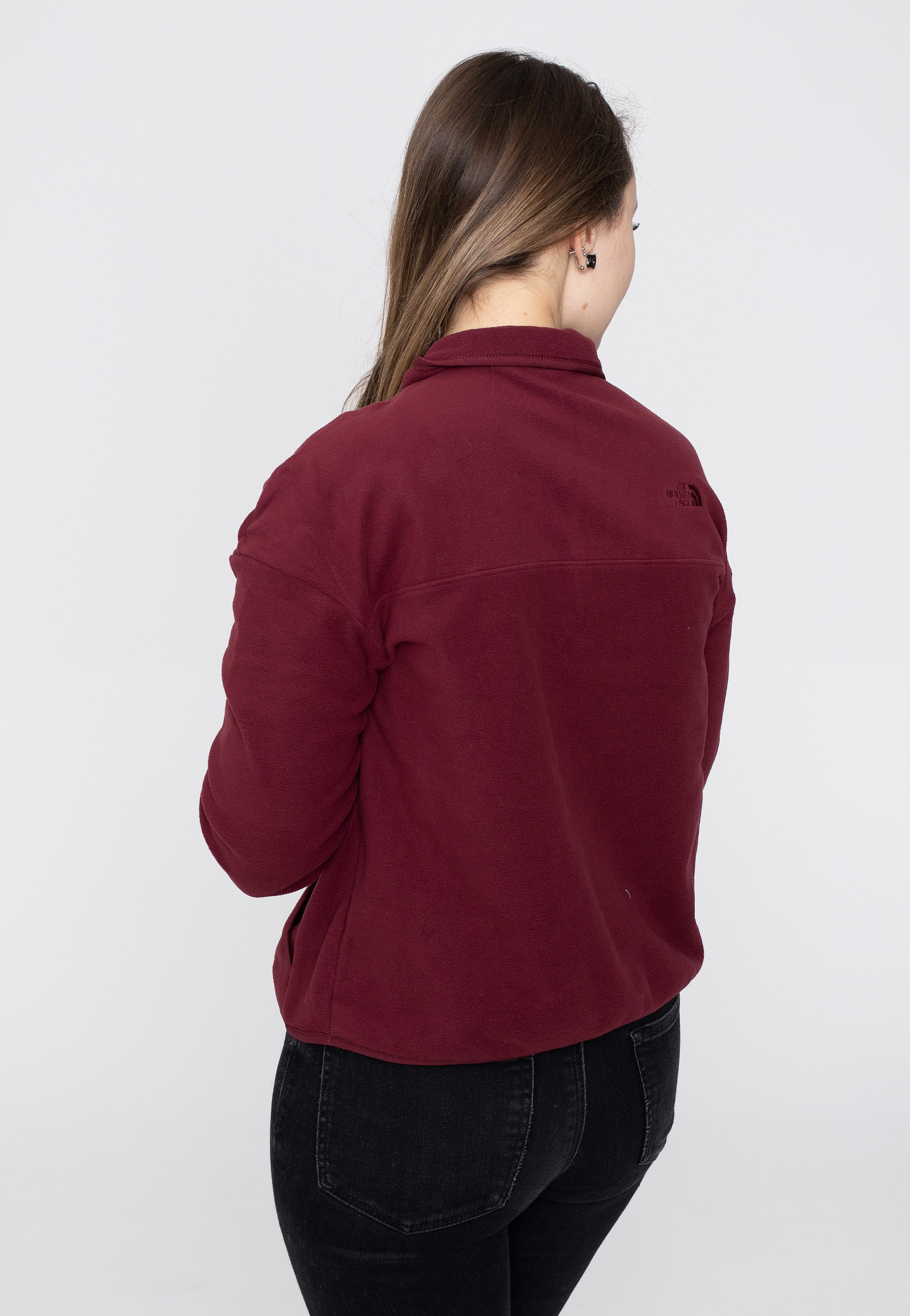 The North Face - Tka Glacier Crop Regal Red - Pullover | Women-Image