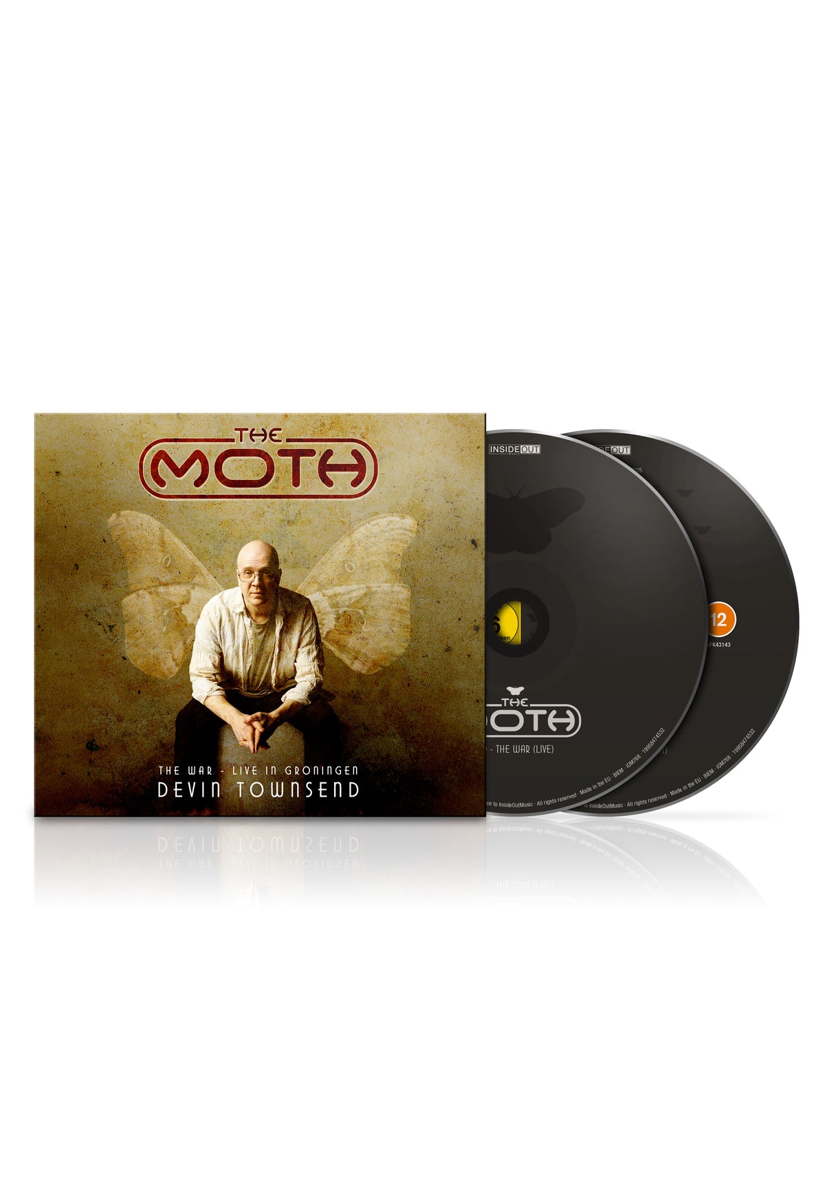 Devin Townsend The Moth (The War Live) Special Edition CD + Bluray Digipak | Neutral-Image
