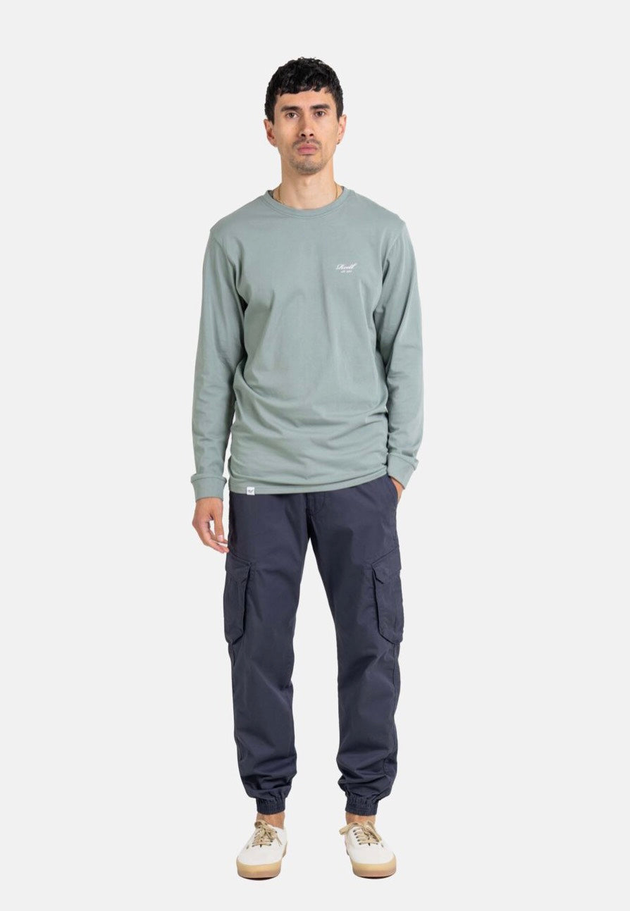 REELL Reflex Cargo LW Night Blue Pantalones | Men-Image