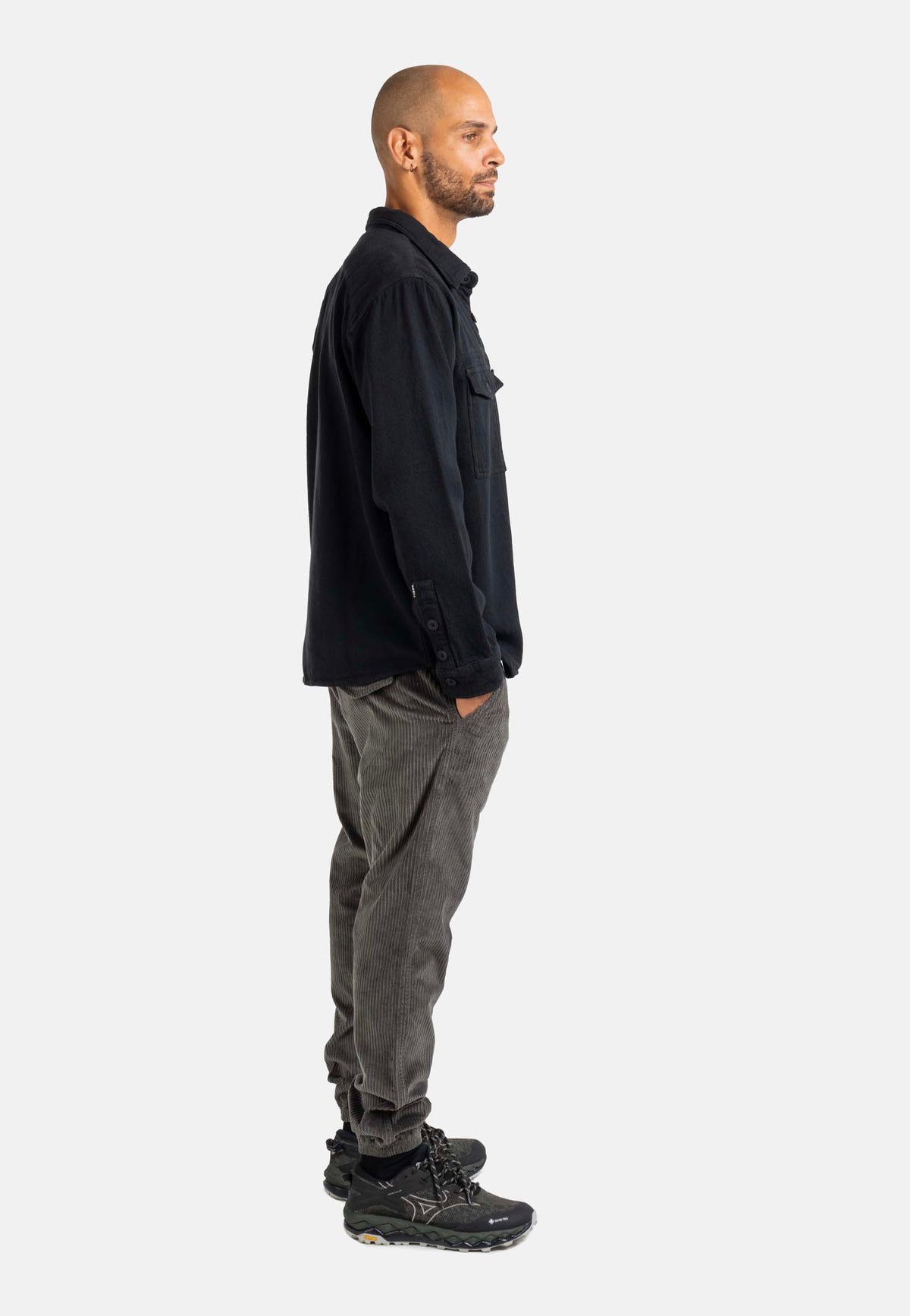 REELL Reflex Original Dual Cord Vulcan Grey Hose | Men-Image