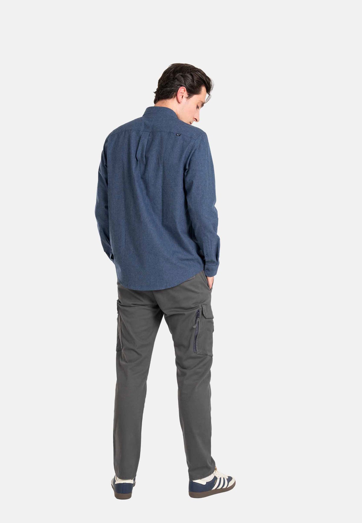 REELL Reflex Easy Cargo Vulcan Grey Byxor | Men-Image
