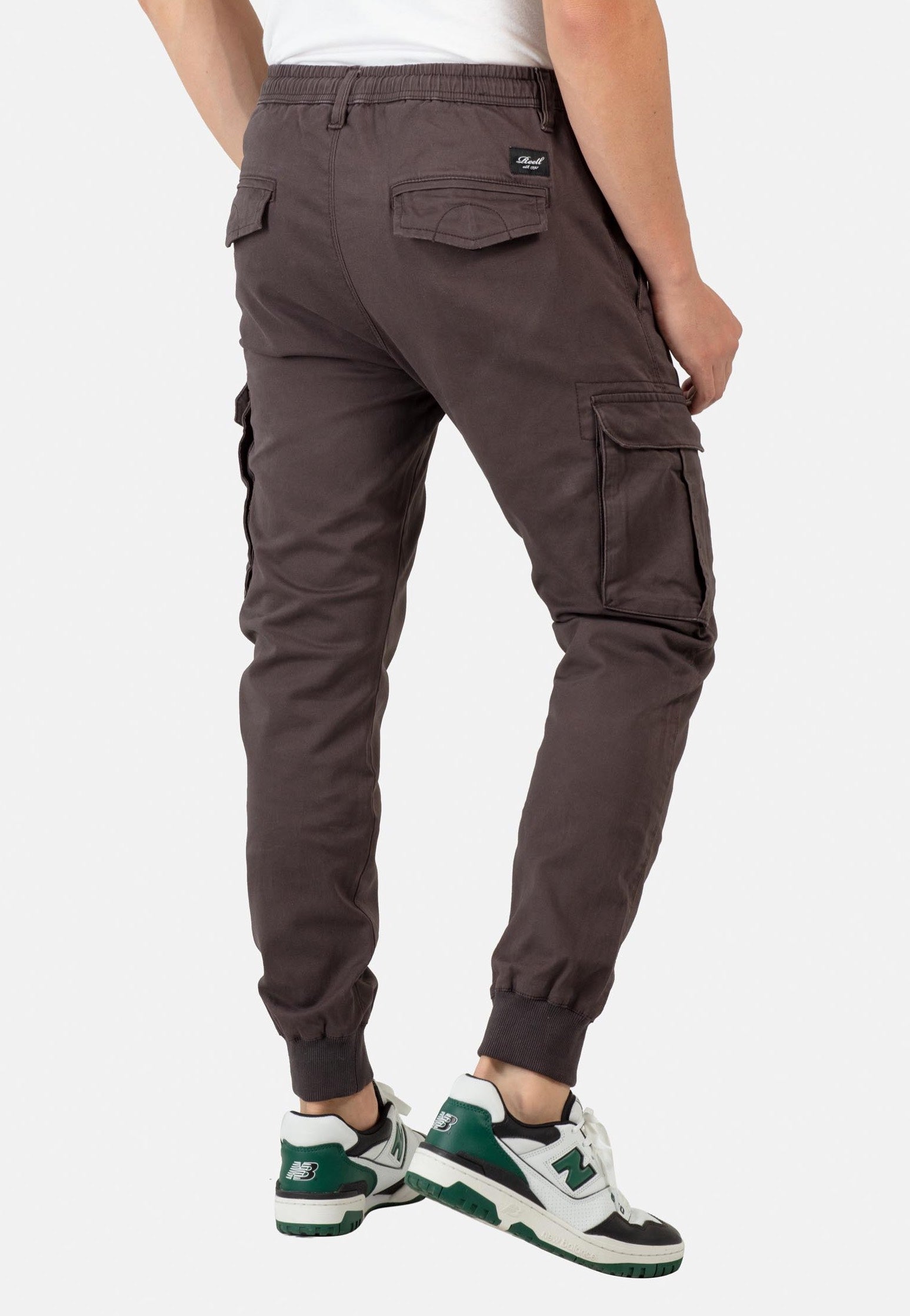 REELL - Reflex Rib Cargo Reddish Brown - Pants | Men-Image