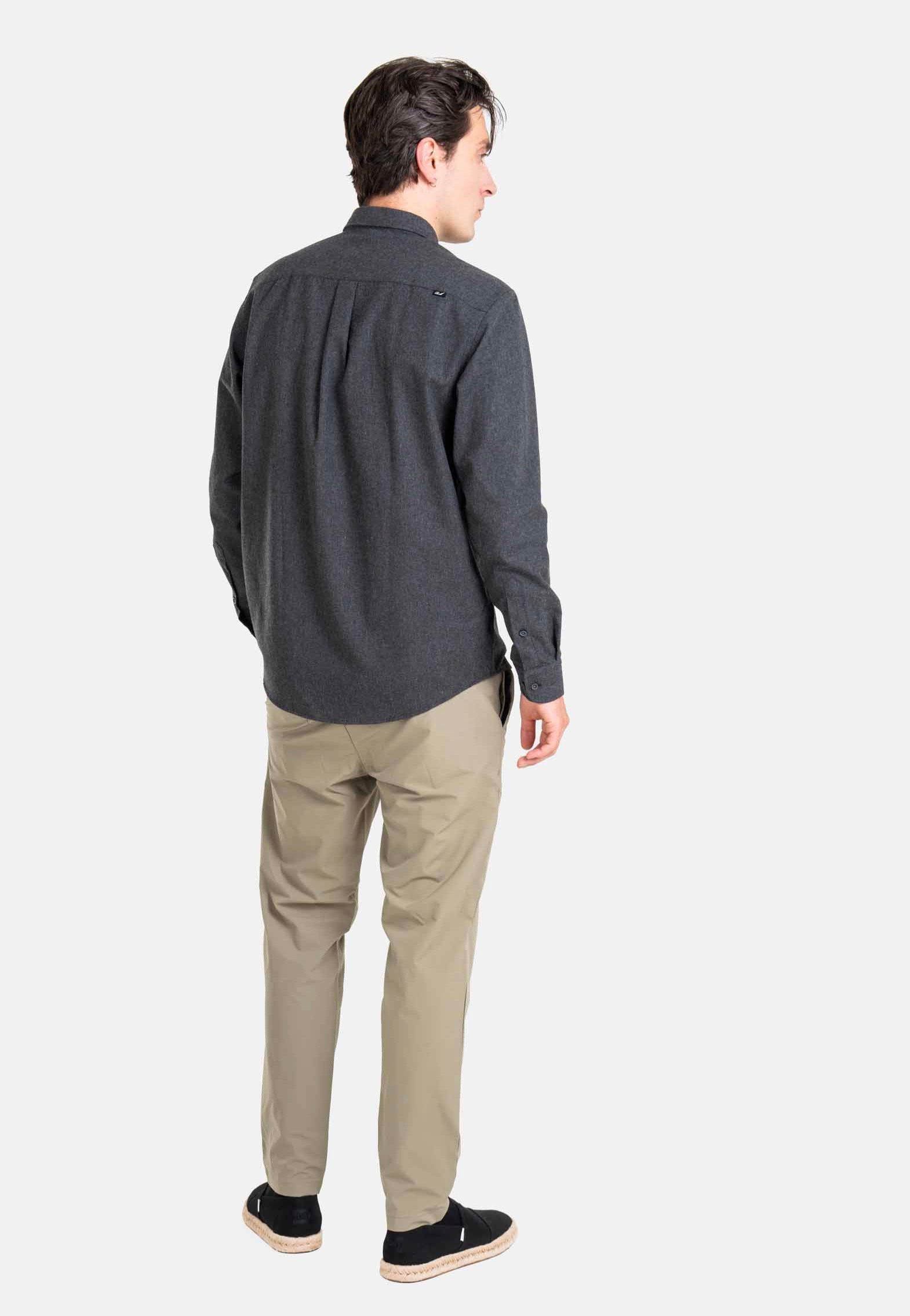 REELL Nordic Black Košile | Men-Image