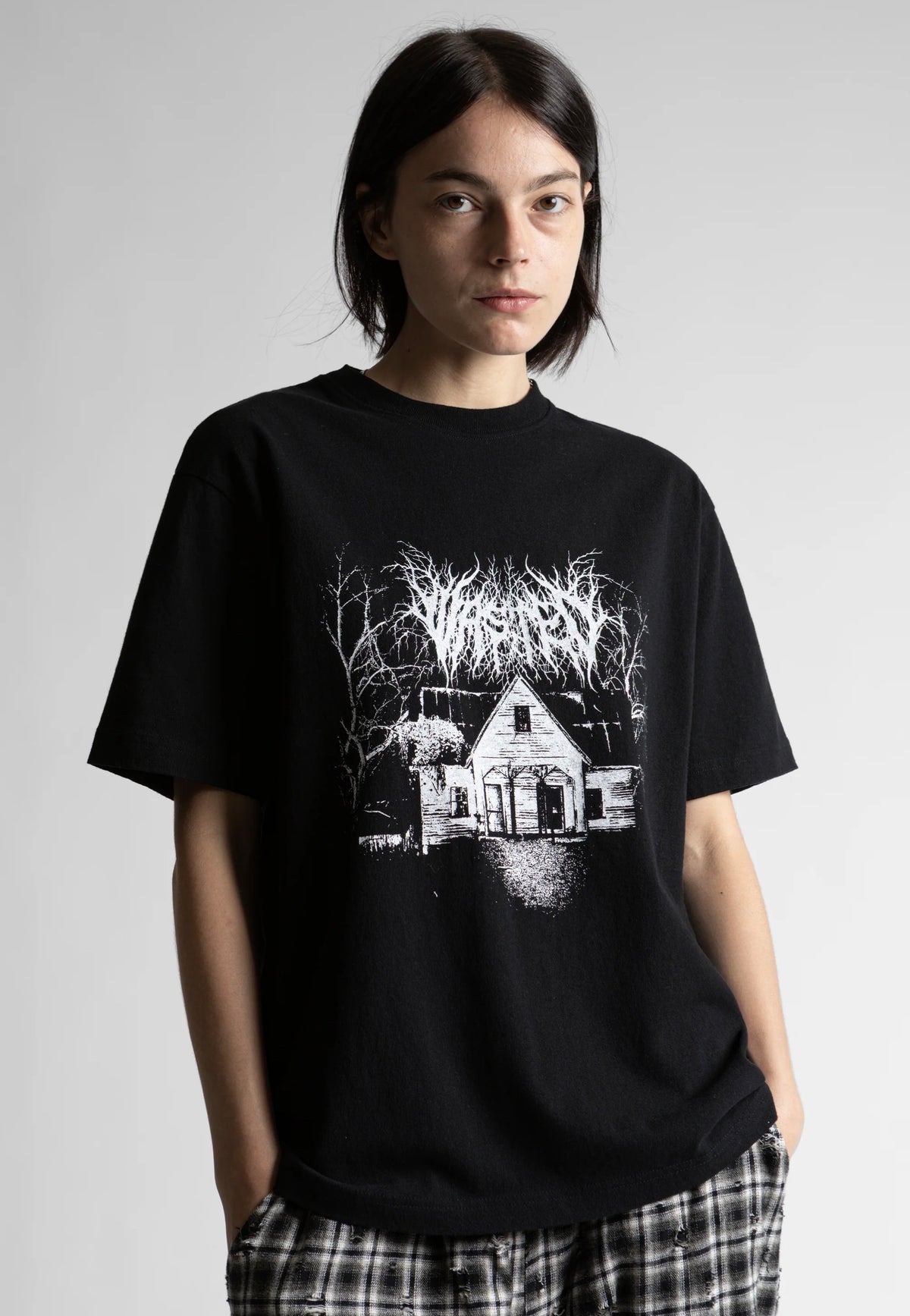 Wasted Paris Haunted Black T-Shirt | Women-Image