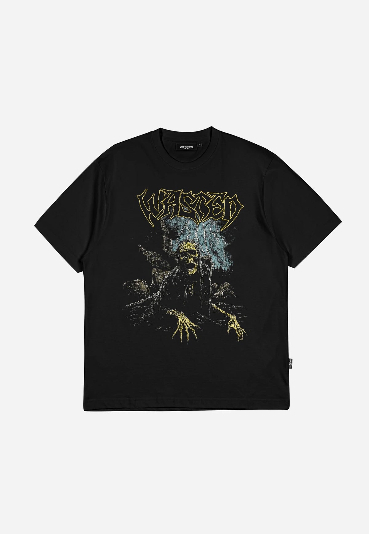 Wasted Paris Tomb Black T-Shirt | Men-Image