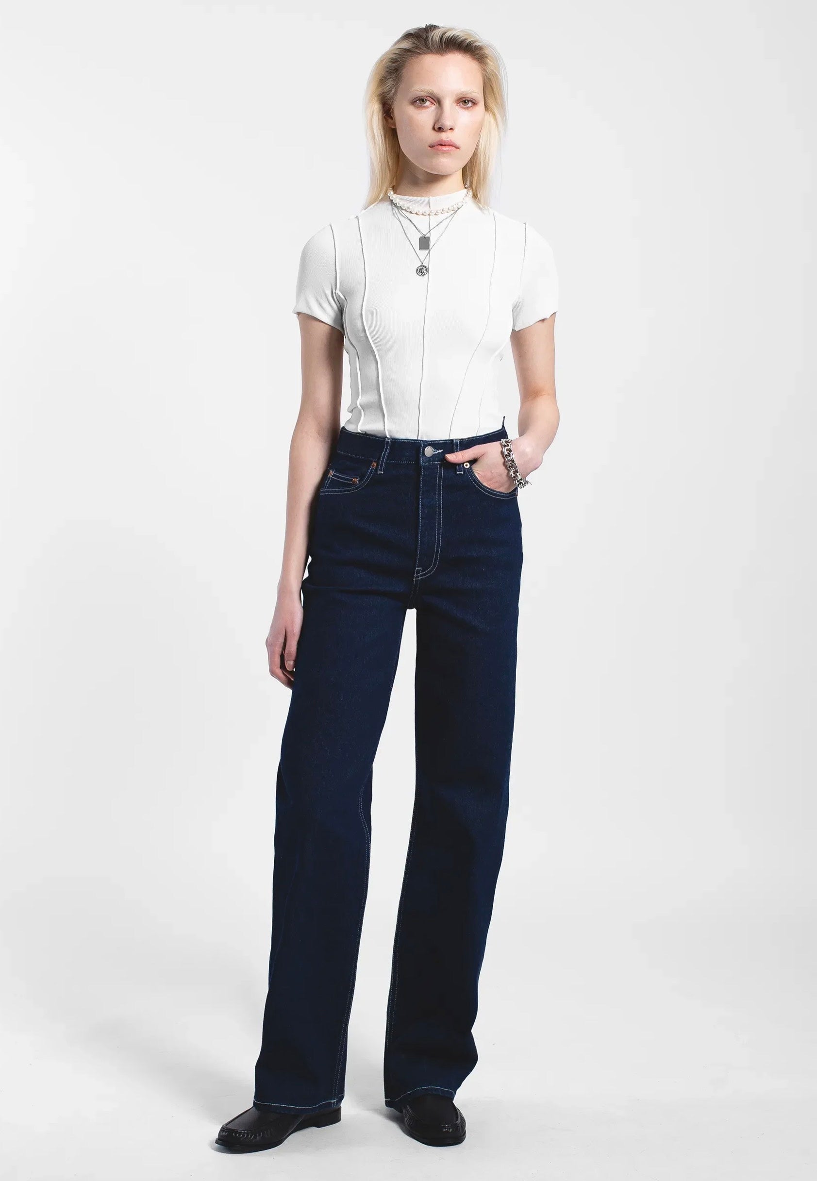 Dr. Denim - Echo Bay Rinse Contrast - Jeans | Women-Image