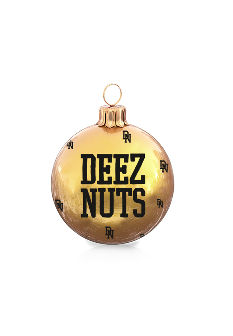 Deez Nuts Smiley Limited Xmas Gold Pallo | Neutral-Image