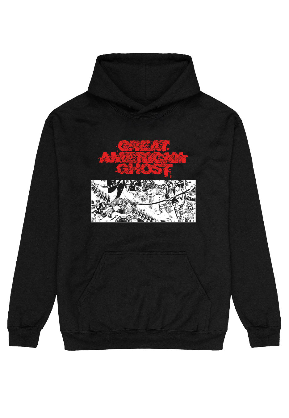 Great American Ghost - Sickle And Mask - Hoodie | Neutral-Image