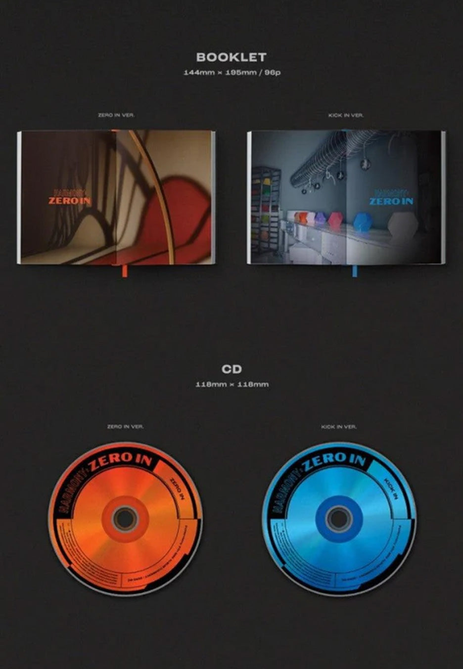 P1Harmony Harmony: Zero In (Mini Album Vol.4) - CD | Impericon