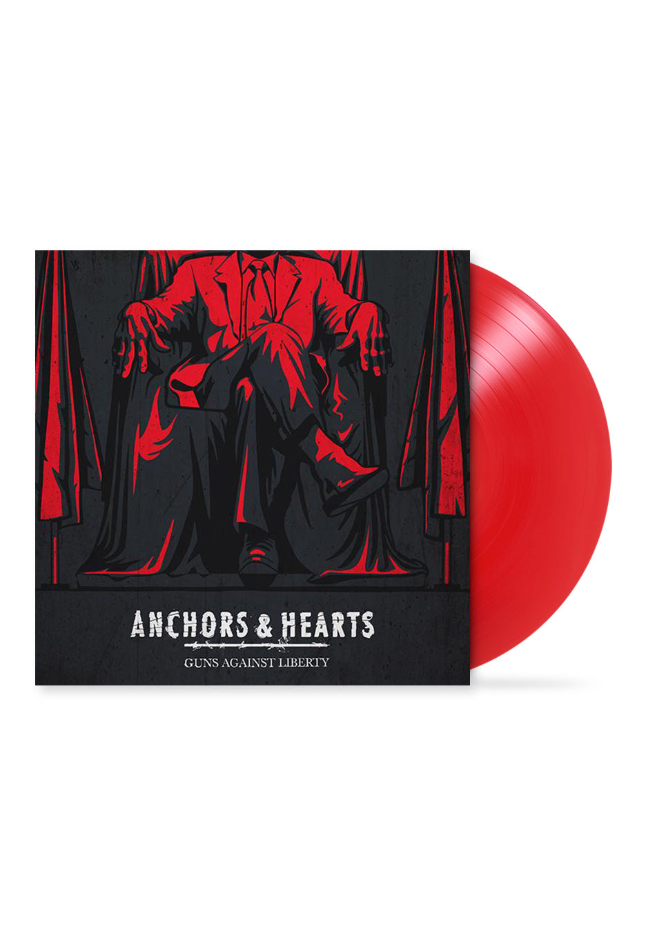 Anchors & Hearts - Guns Against Liberty Red - Colored Vinyl | Neutral-Image