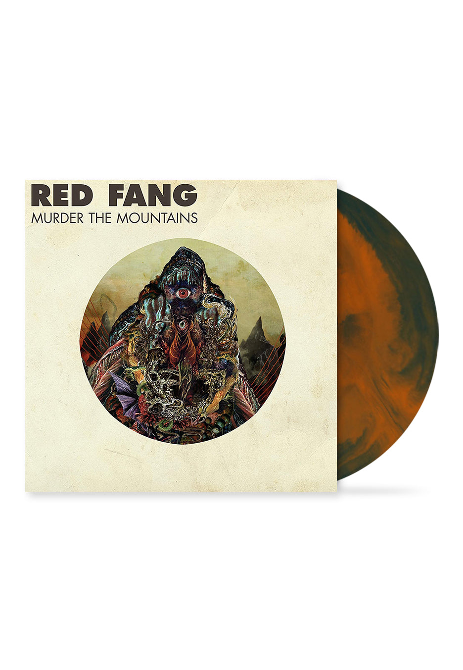 Red Fang - Murder The Mountains Aqua Blue / Halloween Orange - Colored Vinyl | Neutral-Image