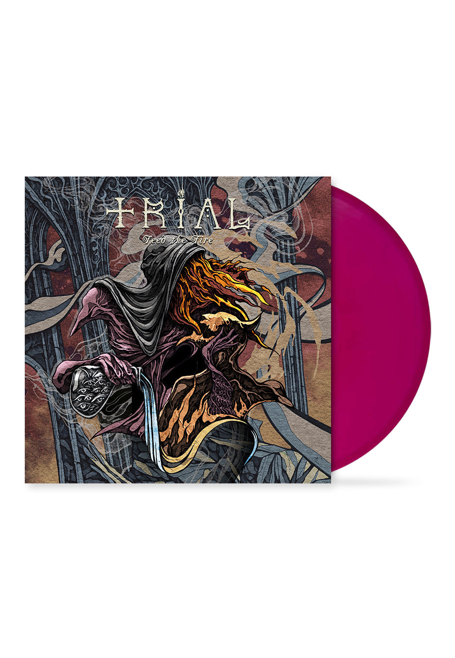 Trial (SWE) - Feed The Fire Transparent Violet - Colored Vinyl | Neutral-Image