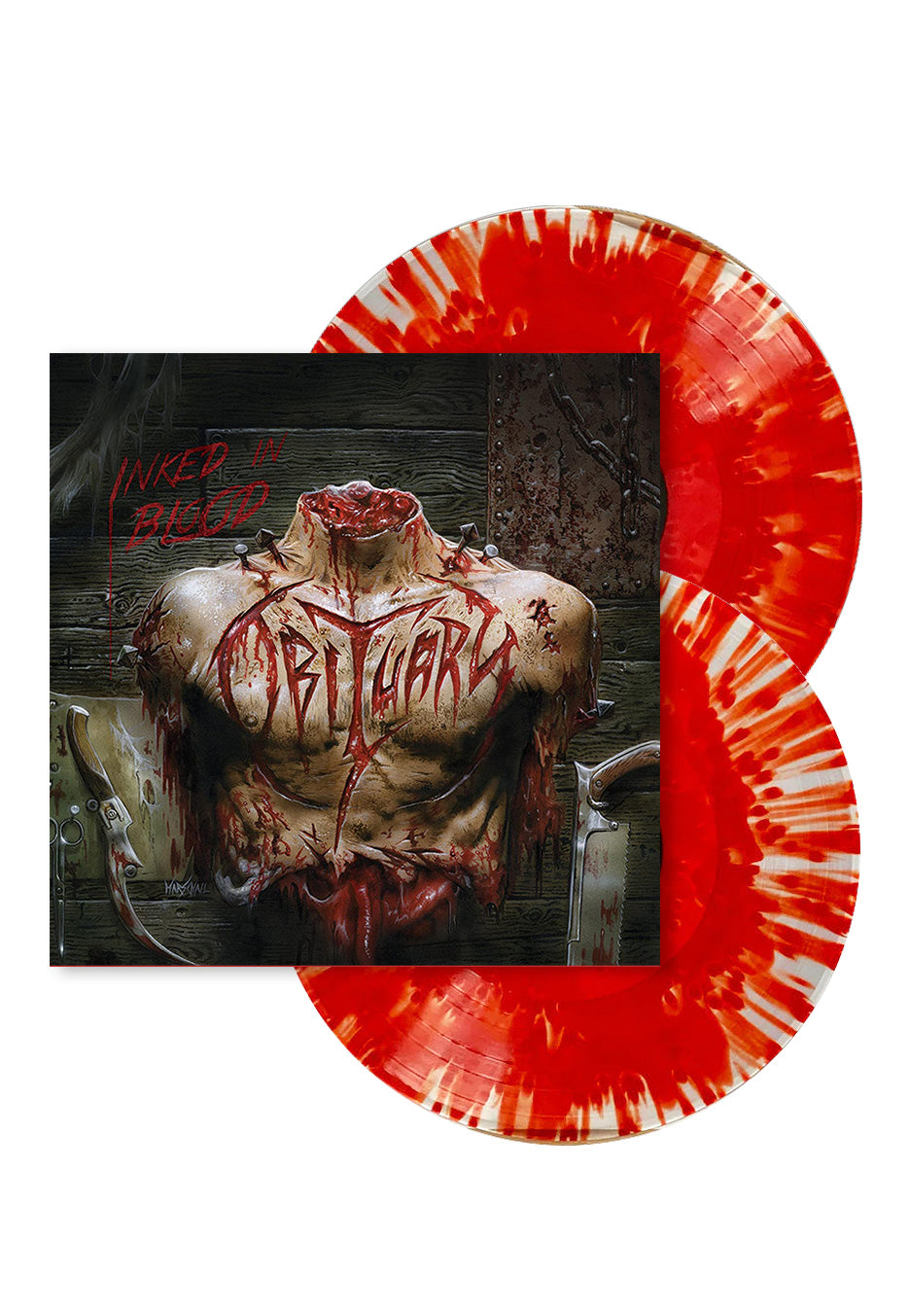 Obituary - Inked In Blood Blood Red Cloudy - 2 Vinyl | Neutral-Image