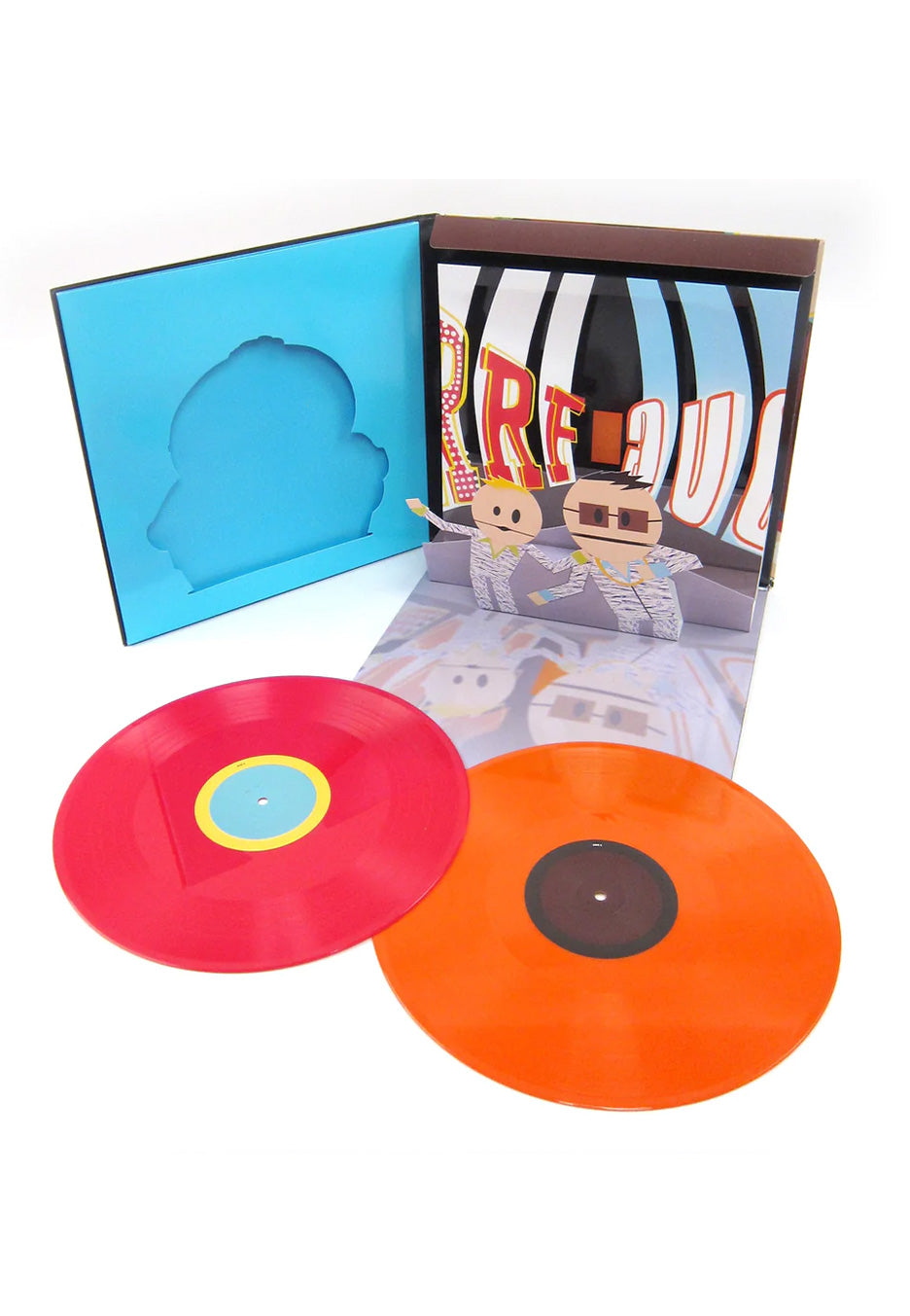 South Park - South Park: Bigger, Longer & Uncut Red & Orange or Green & Blue - Colored 2 Vinyl | Neutral-Image