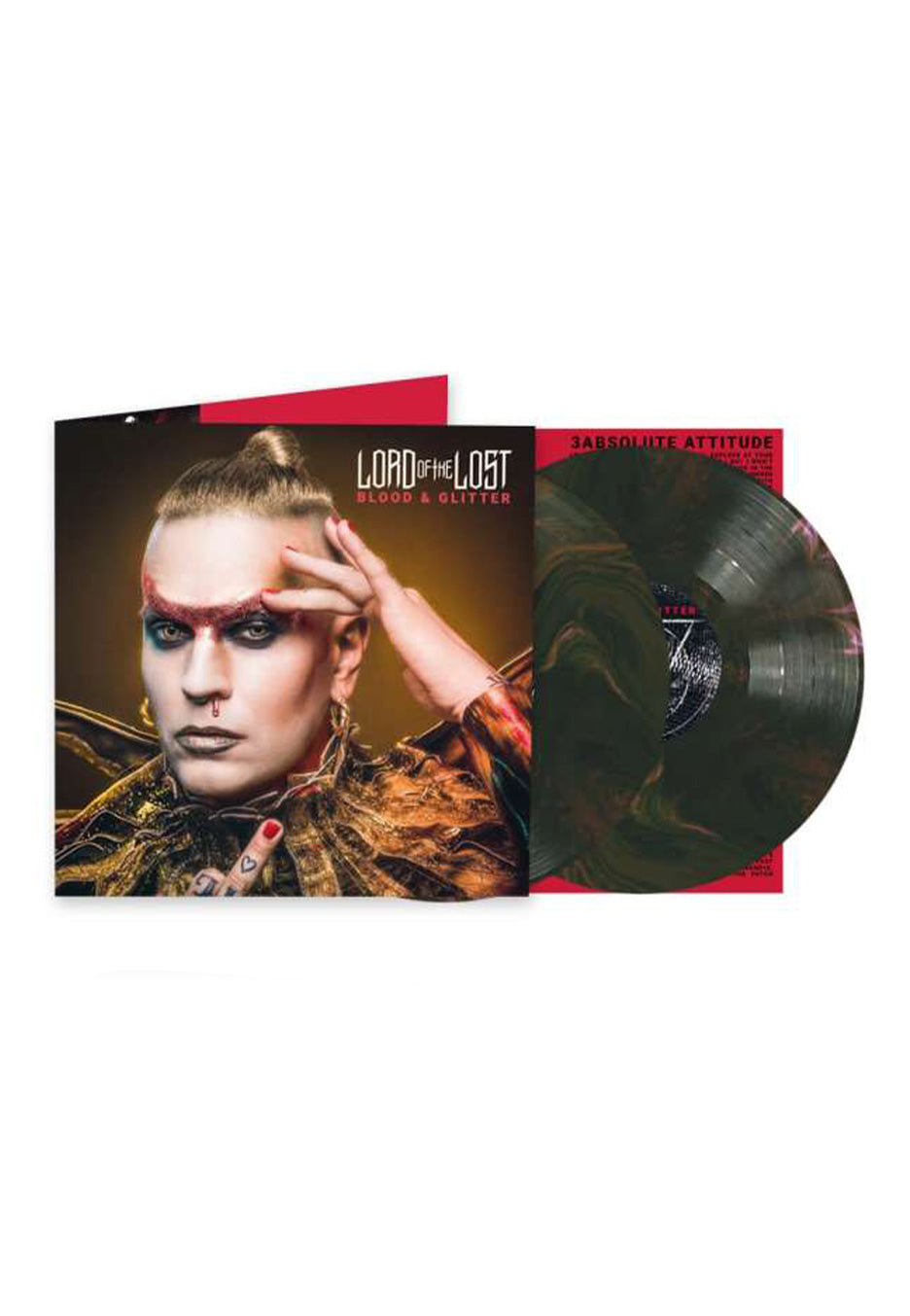 Lord Of The Lost Blood & Glitter Ltd. Recycled Colored 2 Vinyl | Neutral-Image