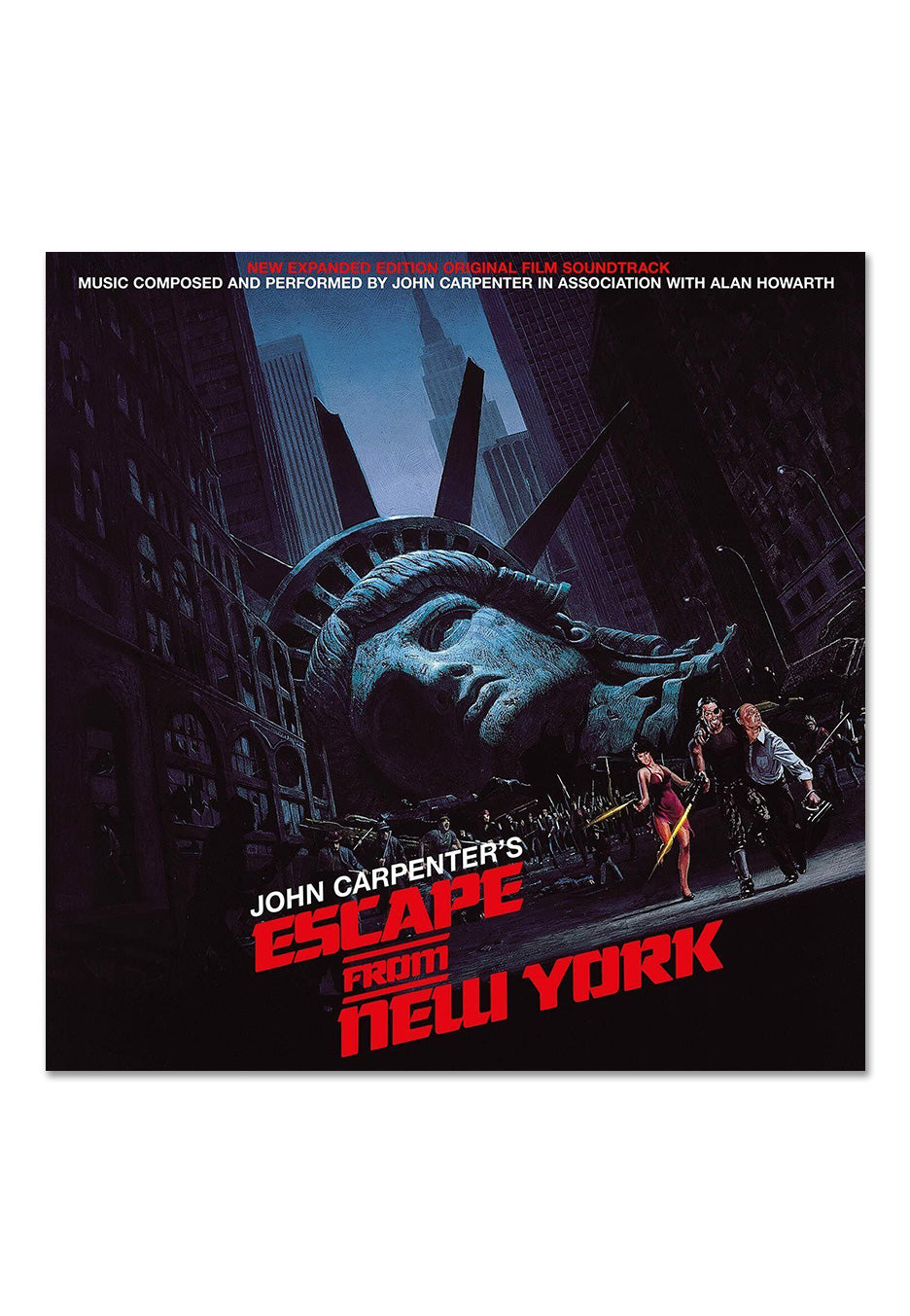 Escape From New York - Escape From New York OST (John Carpenter) Transparent Red - Colored 2 Vinyl | Neutral-Image