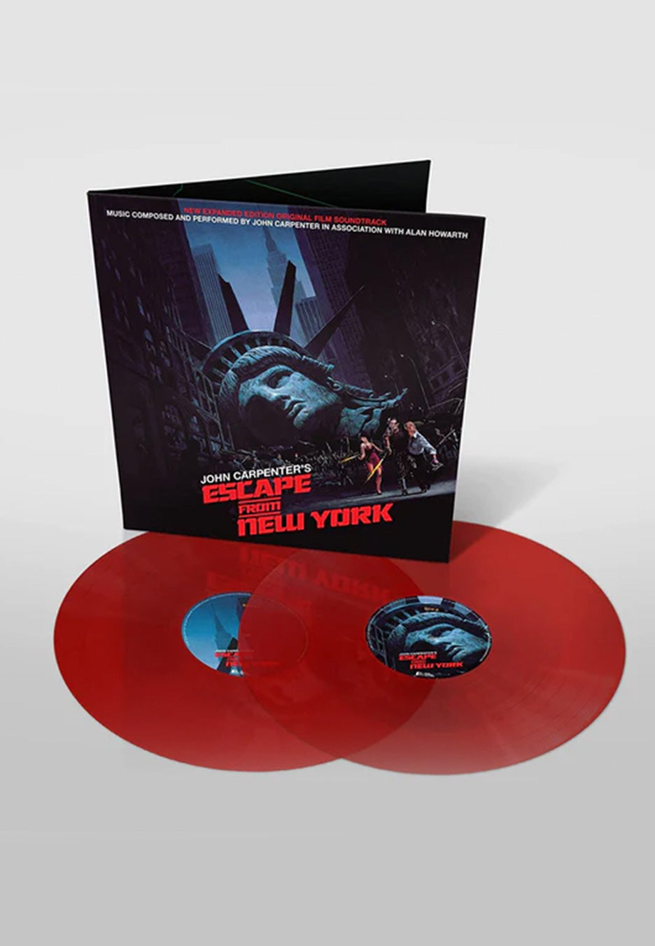 Escape From New York - Escape From New York OST (John Carpenter) Transparent Red - Colored 2 Vinyl | Neutral-Image