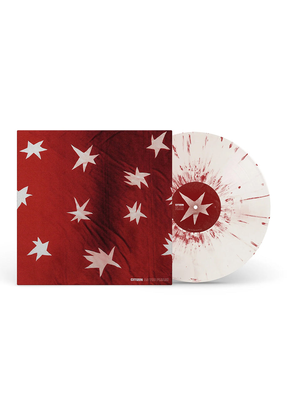 Citizen - As You Please Ltd. White w/ Red - Splattered Vinyl | Neutral-Image