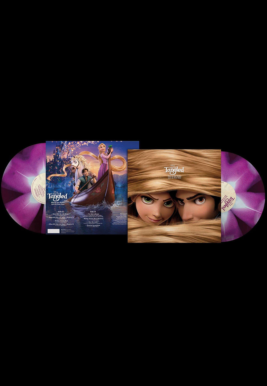 Tangled Songs From Tangled Stargazer Lily & Ivory Colored Vinyl