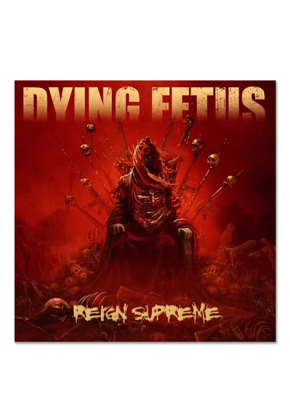 Dying Fetus - Reign Supreme Blood Red Cloudy - Colored Vinyl | Neutral-Image