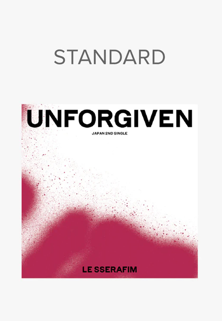 Le Sserafim - Unforgiven (Standard Edition First Press) - CD | Neutral-Image