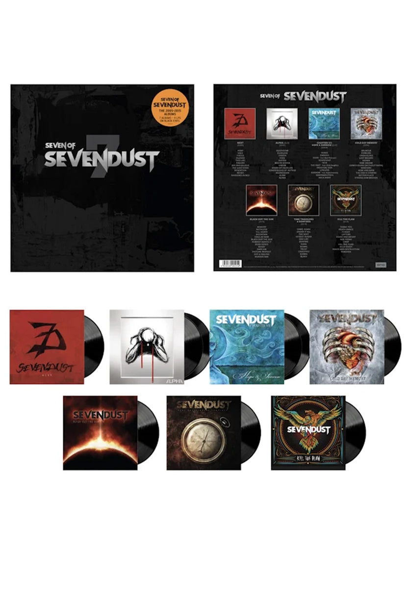 Sevendust - Seven Of Sevendust - 9 Vinyl Boxset | Impericon