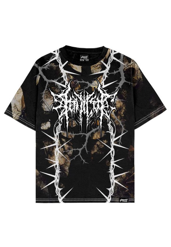 Stay Cold Apparel - Warborn Oversized Black - T-Shirt | Neutral-Image