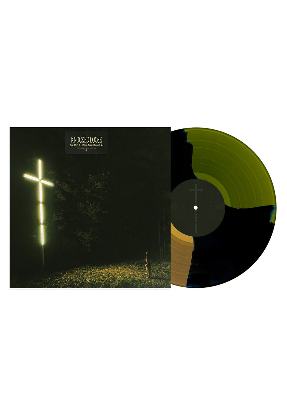 Knocked Loose - You Won't Go Before You're Supposed To Beer/Black/Swamp Green - Colored Vinyl | Neutral-Image