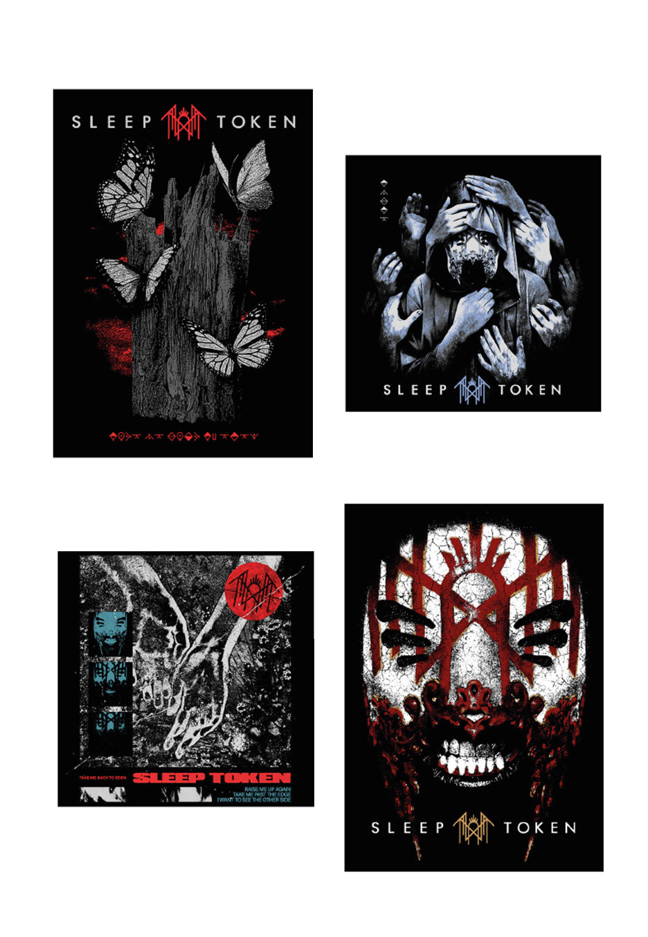 Sleep Token - TMBTE - Sticker Set | Neutral-Image