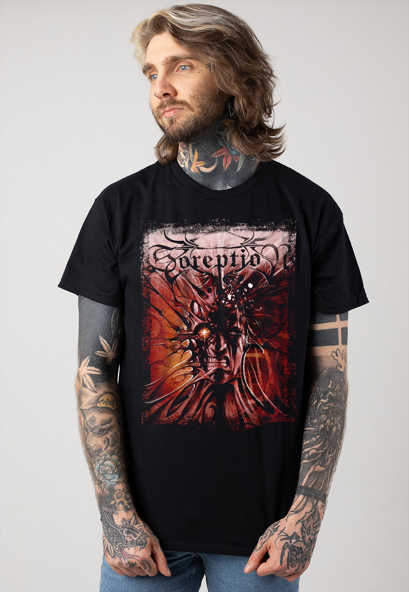 Soreption - Spaghetti Face - T-Shirt | Men-Image