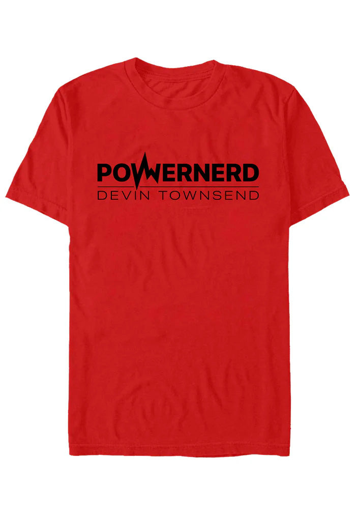 Devin Townsend - Powernerd Logo Red - T-Shirt | Neutral-Image