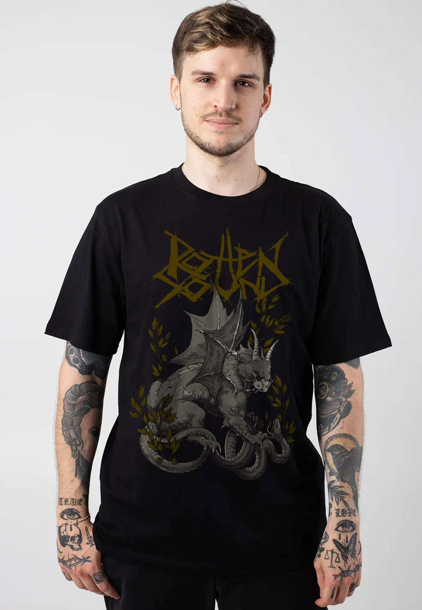 Rotten Sound - Cat - T-Shirt | Men-Image