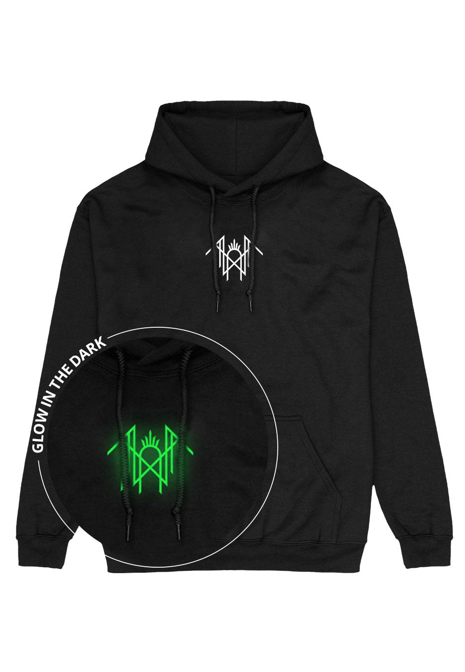 Sleep Token - Logo Glow In The Dark - Hoodie | Men-Image