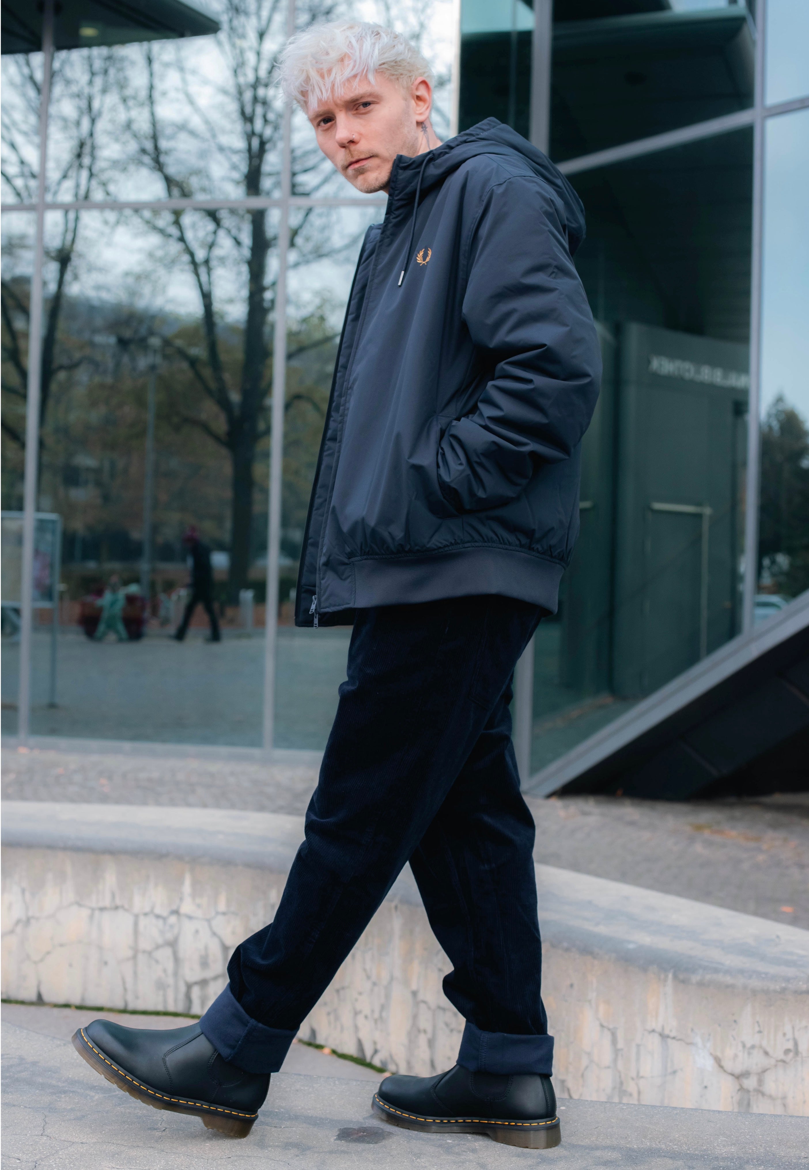 Carhartt WIP Newel Rinsed Dark Navy - Pants | Impericon