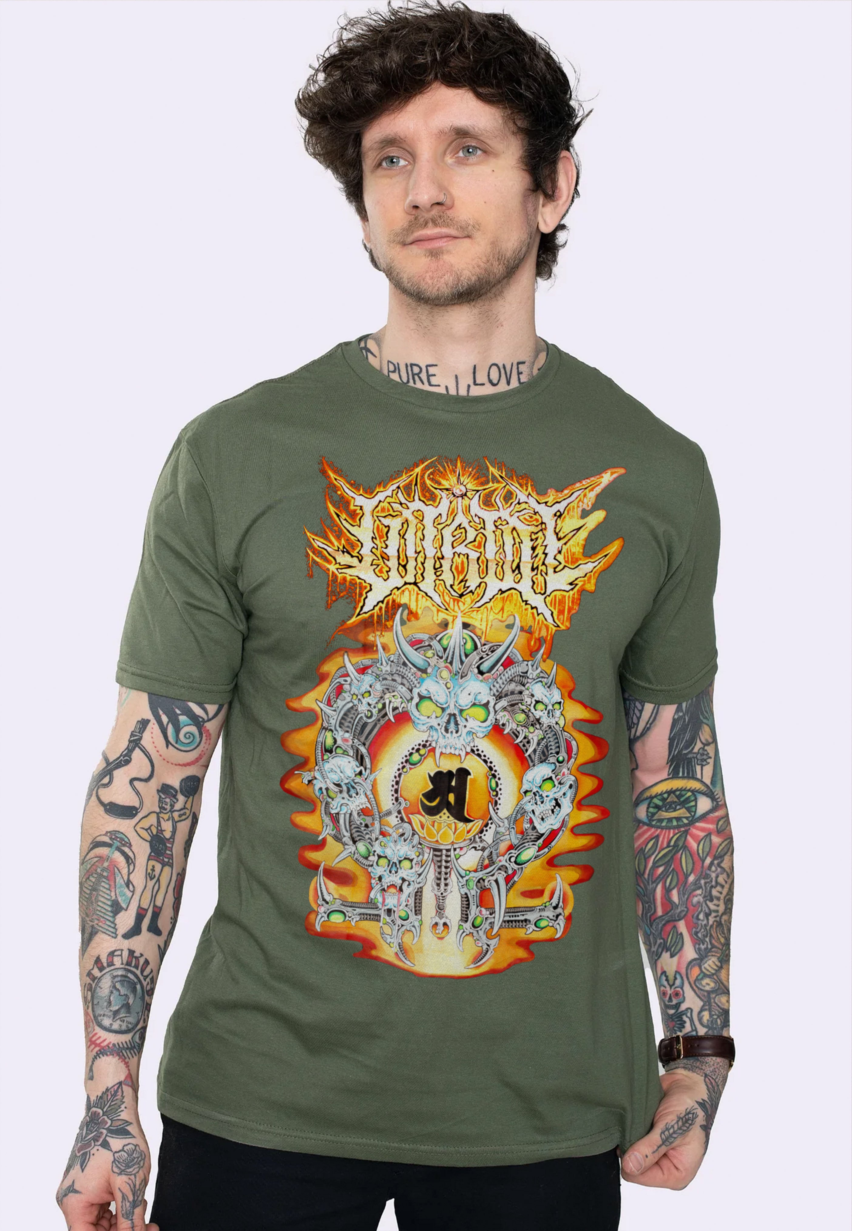 Vitriol - Omega Olive - T-Shirt | Men-Image